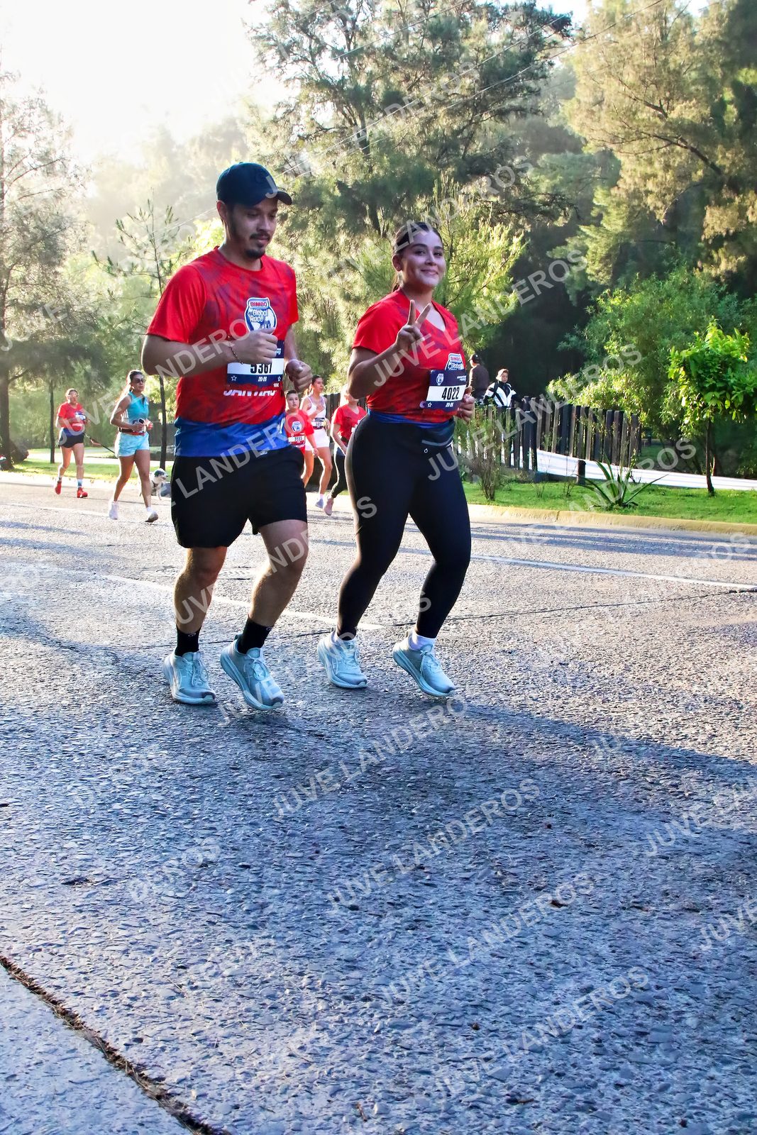 Foto de la CARRERA BIMBO GLOBAL RACE GUADALAJARA en Centro Comercial Andares, Blvd. Puerta de Hierro 4965, Zapopan a las 07:27