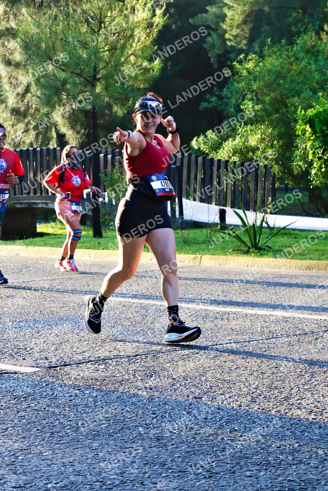 Foto de la CARRERA BIMBO GLOBAL RACE GUADALAJARA en Centro Comercial Andares, Blvd. Puerta de Hierro 4965, Zapopan a las 07:24 · dorsal 4790