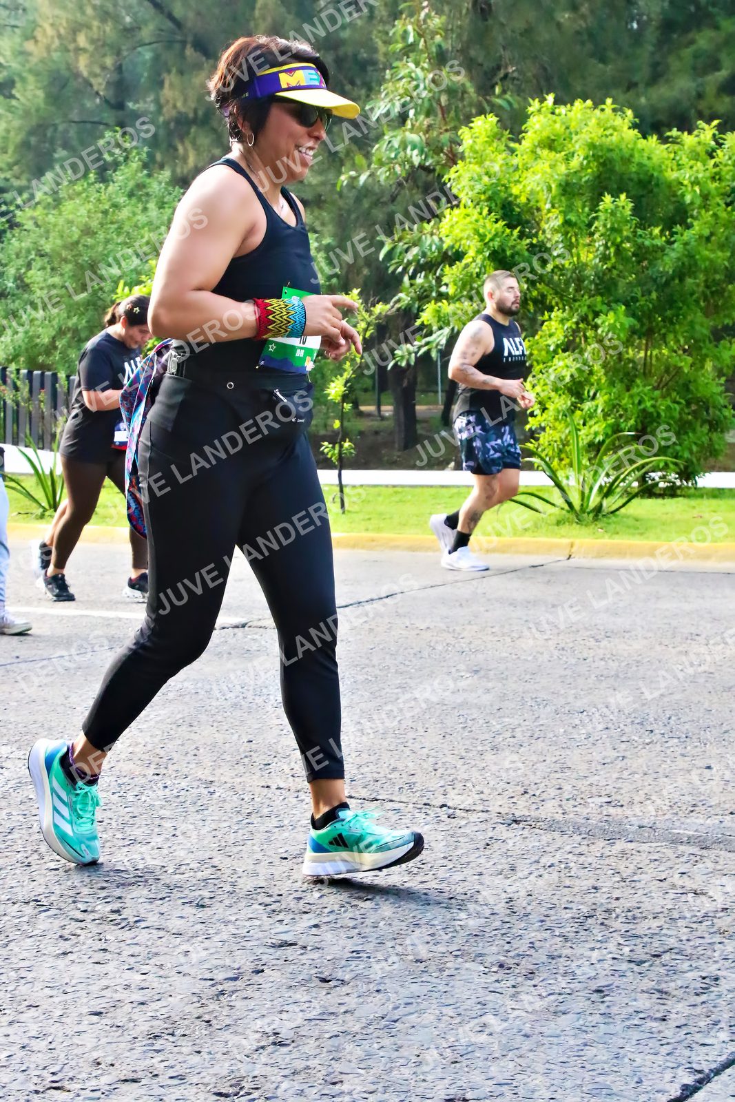 Foto de la CARRERA BIMBO GLOBAL RACE GUADALAJARA en Centro Comercial Andares, Blvd. Puerta de Hierro 4965, Zapopan a las 07:48