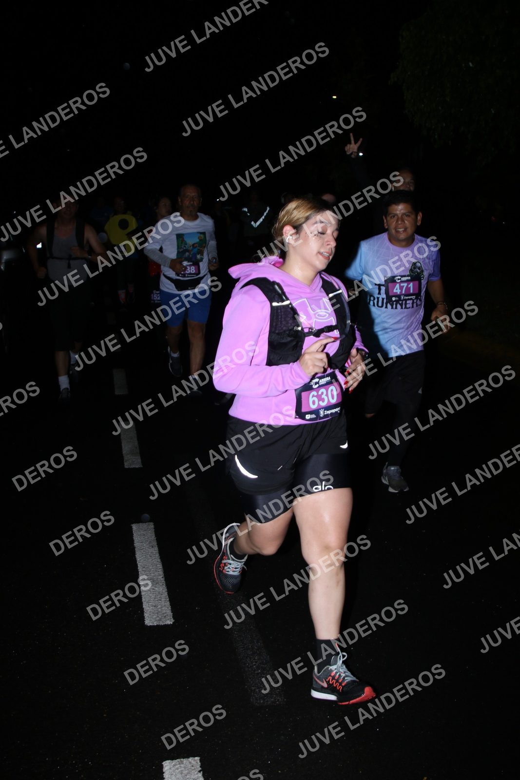 Foto de la Carrera Gamer Zapopan 2026 en Por definir, Zapopan a las 20:21 · Recorrido · dorsal 630, 471, 38