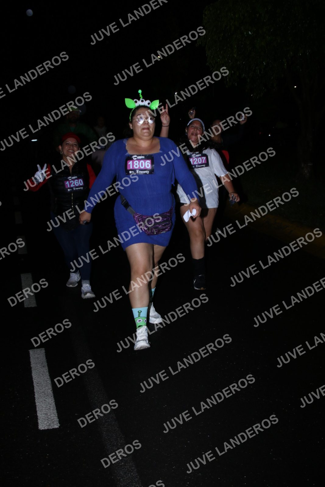 Foto de la Carrera Gamer Zapopan 2026 en Por definir, Zapopan a las 20:26 · Recorrido · dorsal 1806, 1260, 1207