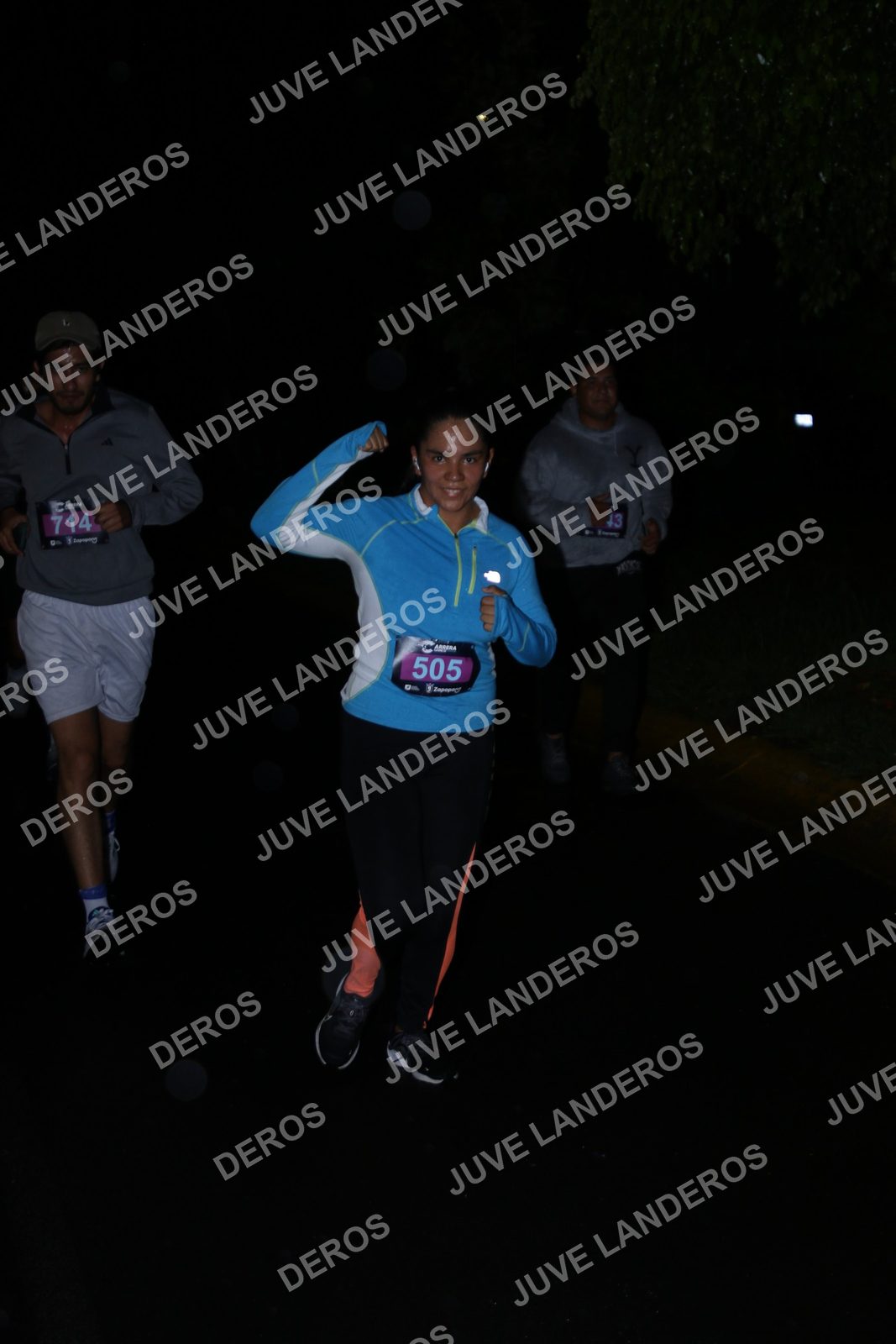 Foto de la Carrera Gamer Zapopan 2026 en Por definir, Zapopan a las 20:15 · Recorrido · dorsal 505, 714, 43