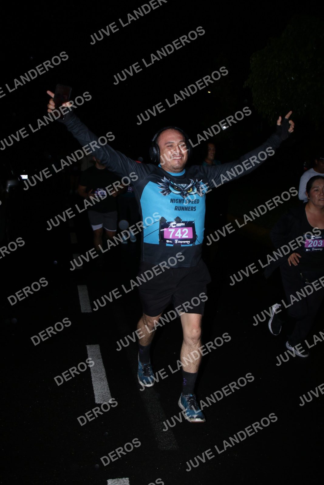 Foto de la Carrera Gamer Zapopan 2026 en Por definir, Zapopan a las 20:19 · Recorrido · dorsal 203, 742, 1792