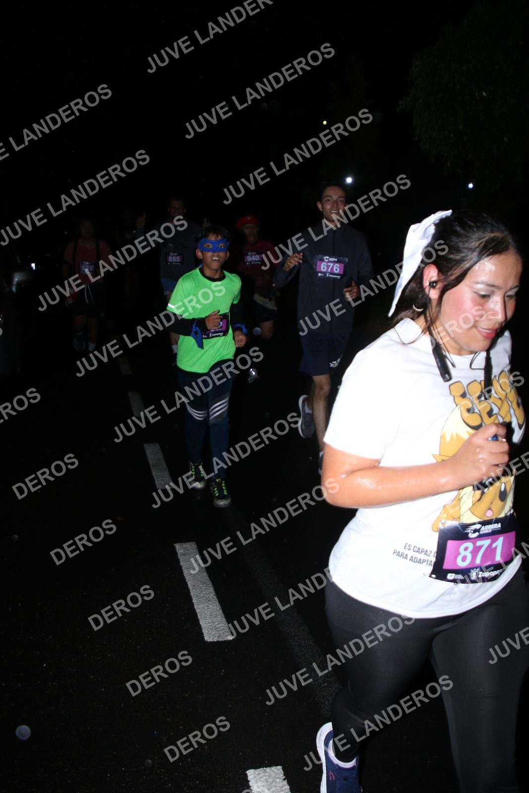 Foto de la Carrera Gamer Zapopan 2026 en Por definir, Zapopan a las 20:16 · Recorrido · dorsal 871, 676, 885, 940