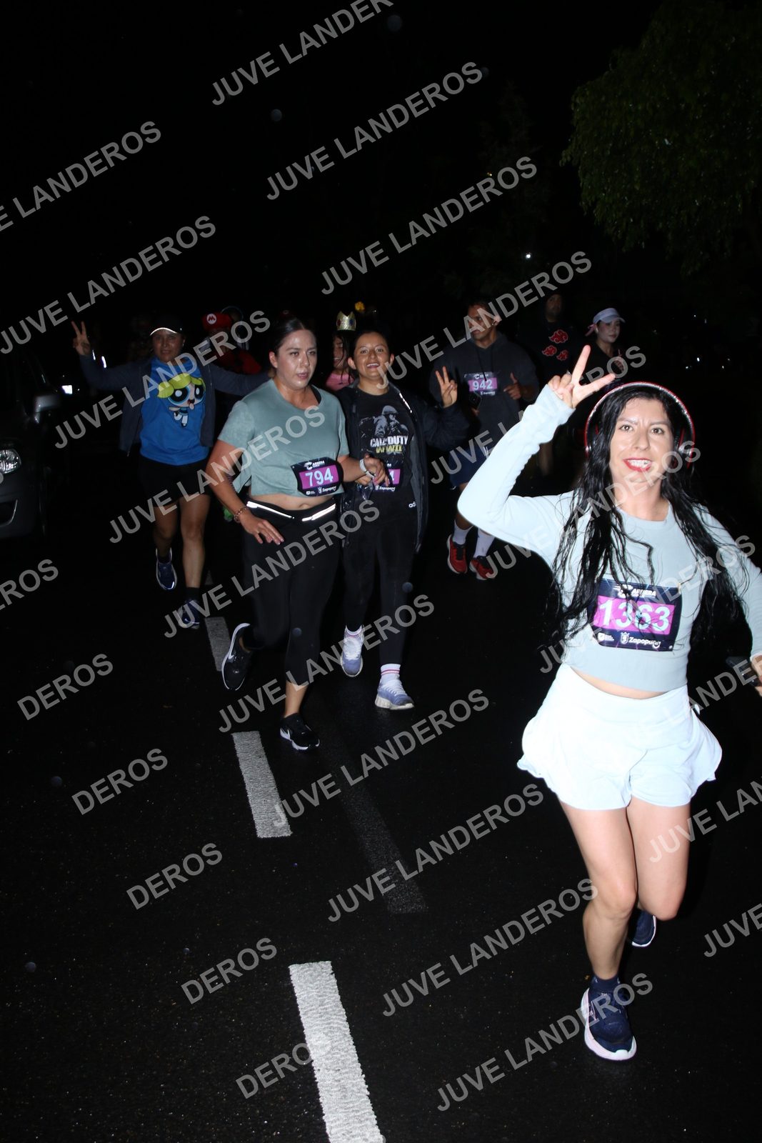 Foto de la Carrera Gamer Zapopan 2026 en Por definir, Zapopan a las 20:20 · Recorrido · dorsal 794, 1363, 942