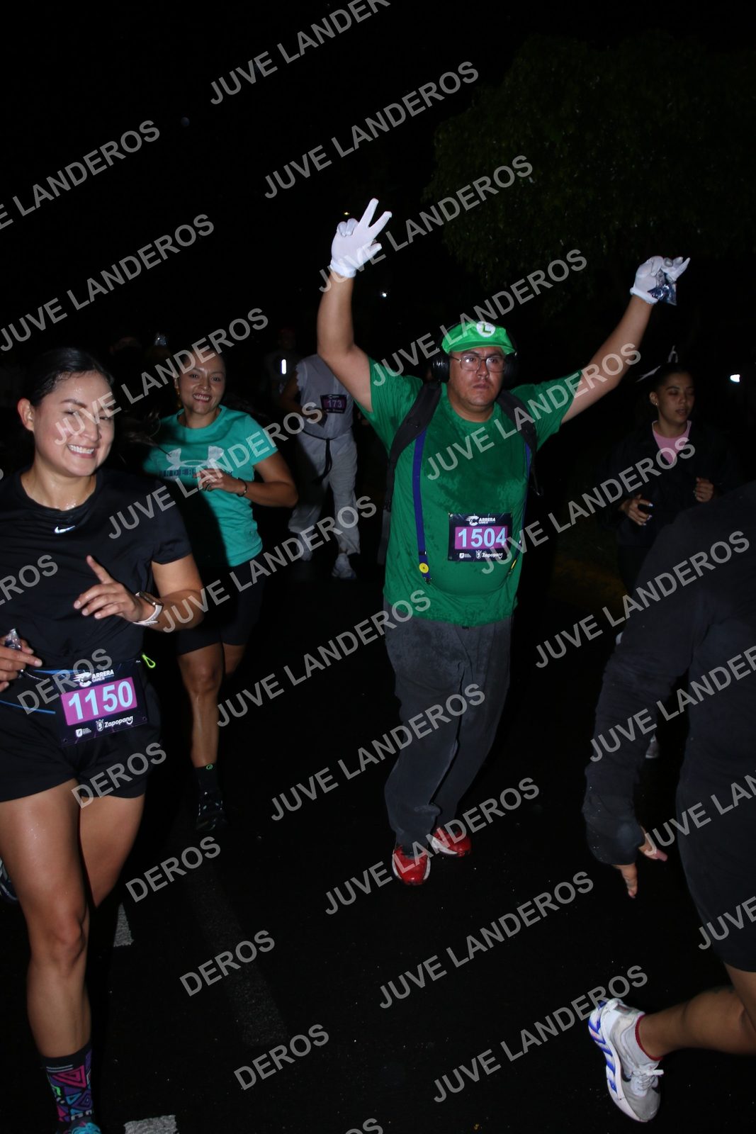 Foto de la Carrera Gamer Zapopan 2026 en Por definir, Zapopan a las 20:19 · Recorrido · dorsal 1150, 173, 1504