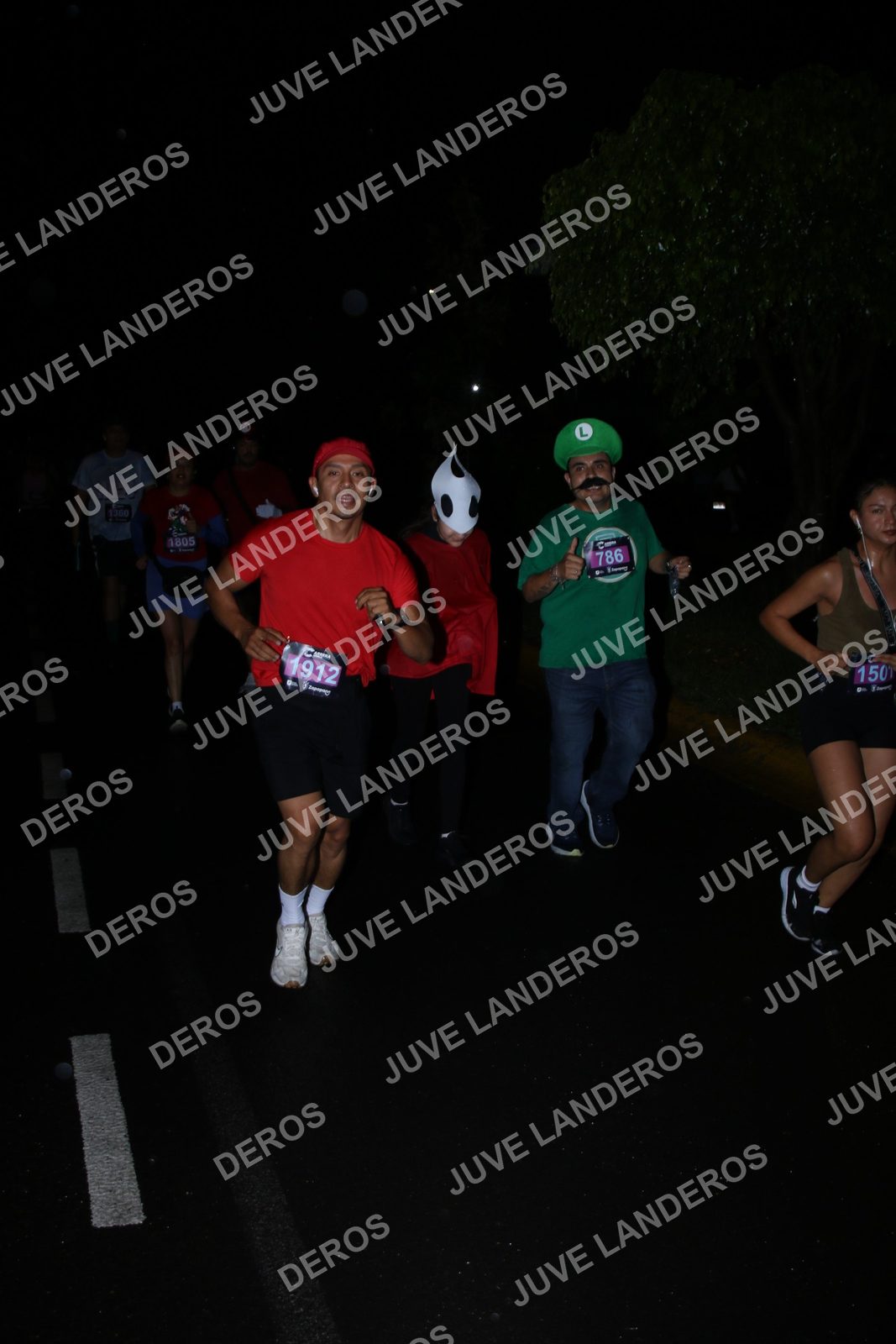 Foto de la Carrera Gamer Zapopan 2026 en Por definir, Zapopan a las 20:21 · Recorrido · dorsal 786, 1912, 1805