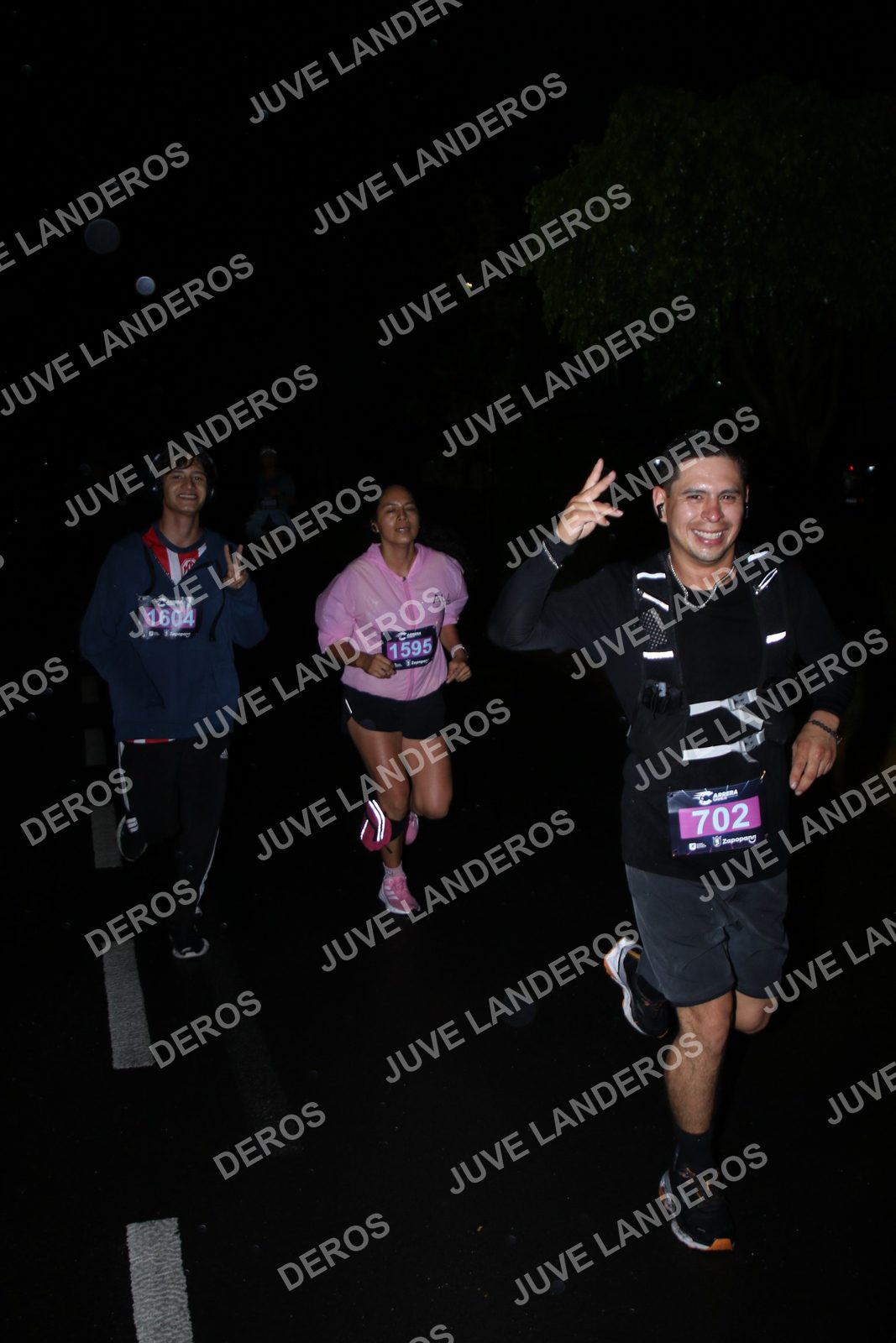 Foto de la Carrera Gamer Zapopan 2026 en Por definir, Zapopan a las 20:14 · Recorrido · dorsal 702, 1604, 1595