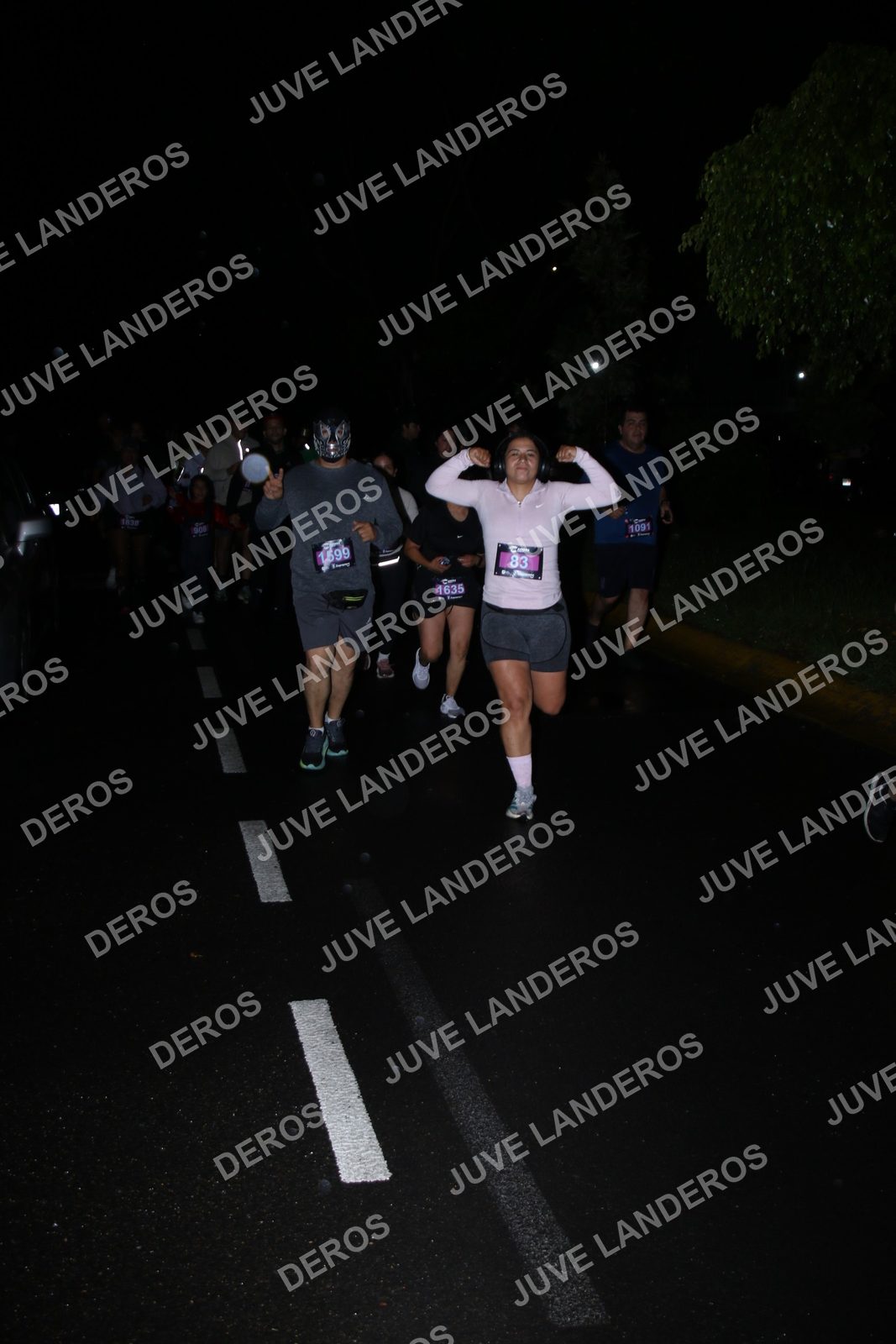 Foto de la Carrera Gamer Zapopan 2026 en Por definir, Zapopan a las 20:18 · Recorrido · dorsal 83, 1635, 1091
