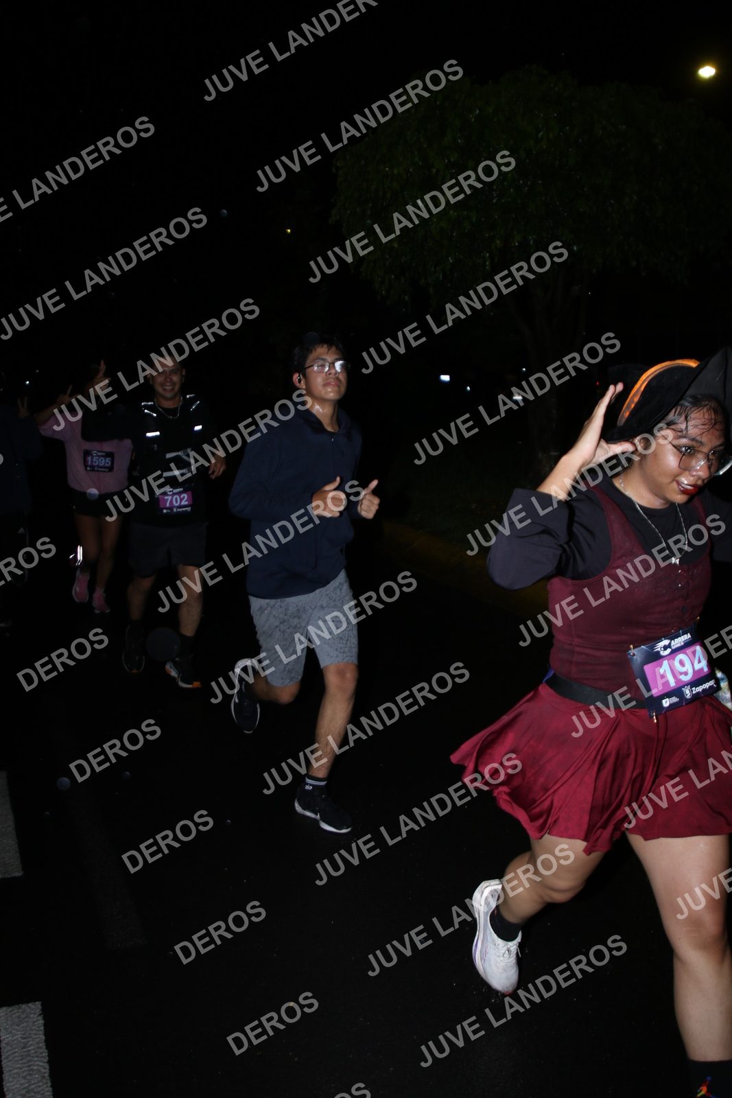 Foto de la Carrera Gamer Zapopan 2026 en Por definir, Zapopan a las 20:14 · Recorrido · dorsal 194, 702, 1595