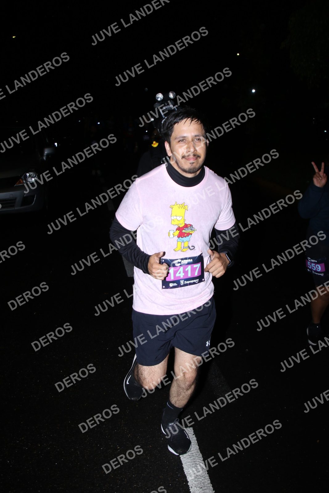 Foto de la Carrera Gamer Zapopan 2026 en Por definir, Zapopan a las 20:19 · Recorrido · dorsal 1417, 559