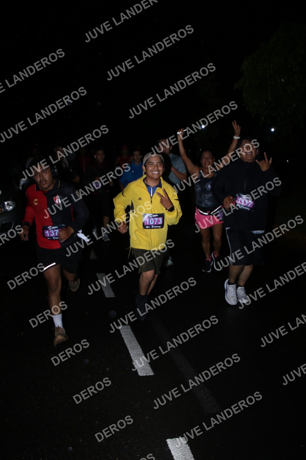 Foto de la Carrera Gamer Zapopan 2026 en Por definir, Zapopan a las 20:15 · Recorrido · dorsal 1073, 137, 1117, 1714