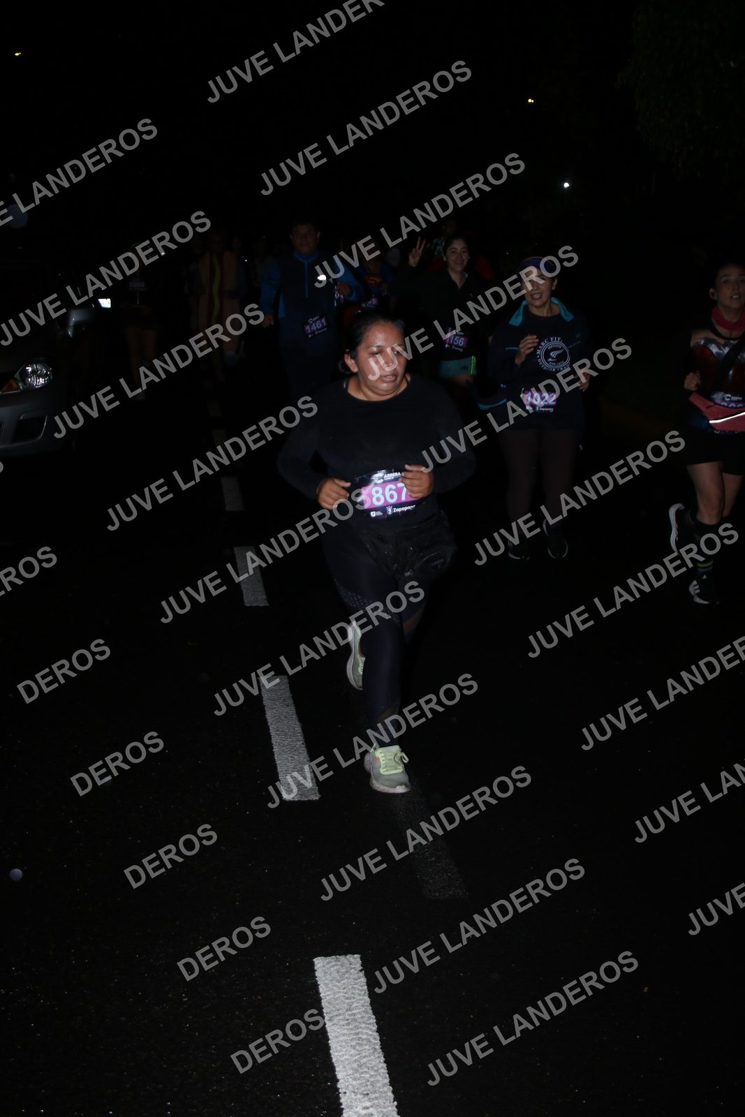 Foto de la Carrera Gamer Zapopan 2026 en Por definir, Zapopan a las 20:19 · Recorrido · dorsal 867, 1022, 156, 1461