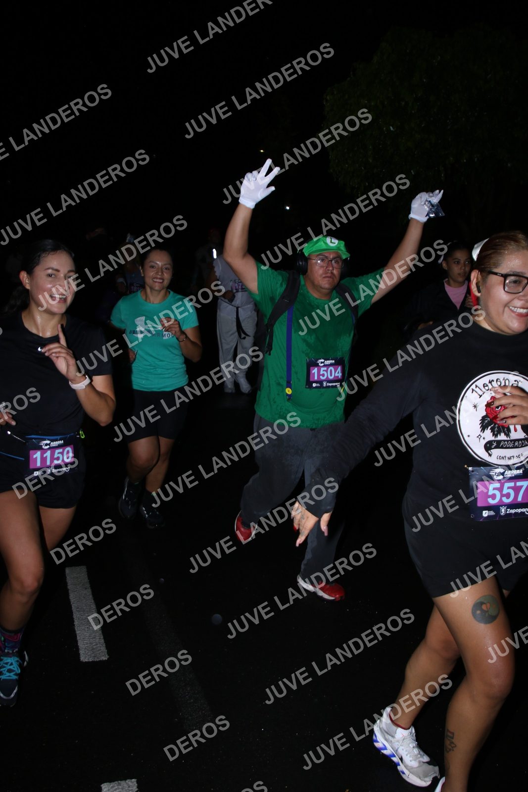 Foto de la Carrera Gamer Zapopan 2026 en Por definir, Zapopan a las 20:19 · Recorrido · dorsal 557, 1150, 1504