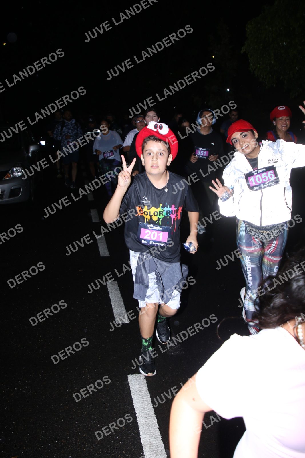 Foto de la Carrera Gamer Zapopan 2026 en Por definir, Zapopan a las 20:20 · Recorrido · dorsal 201, 1056, 351, 887