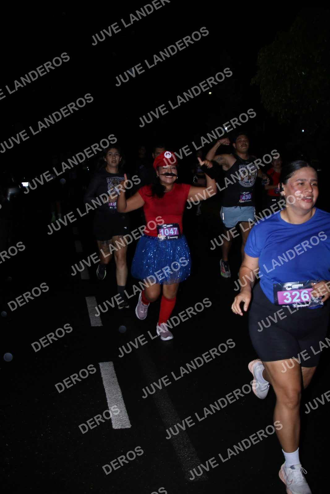 Foto de la Carrera Gamer Zapopan 2026 en Por definir, Zapopan a las 20:17 · Recorrido · dorsal 326, 1047, 430