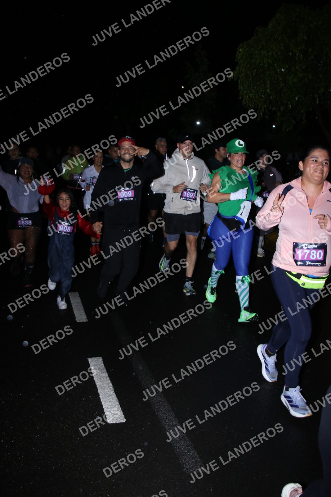 Foto de la Carrera Gamer Zapopan 2026 en Por definir, Zapopan a las 20:18 · Recorrido · dorsal 1780, 909, 908, 1697