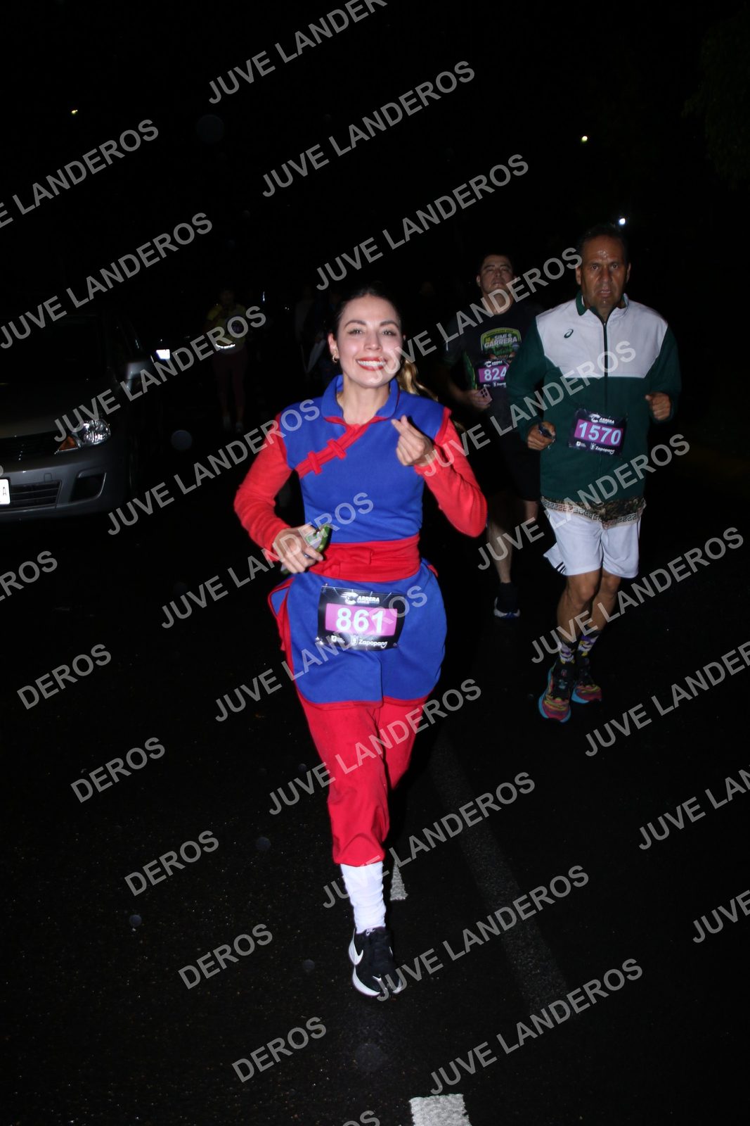 Foto de la Carrera Gamer Zapopan 2026 en Por definir, Zapopan a las 20:17 · Recorrido · dorsal 861, 1570, 824