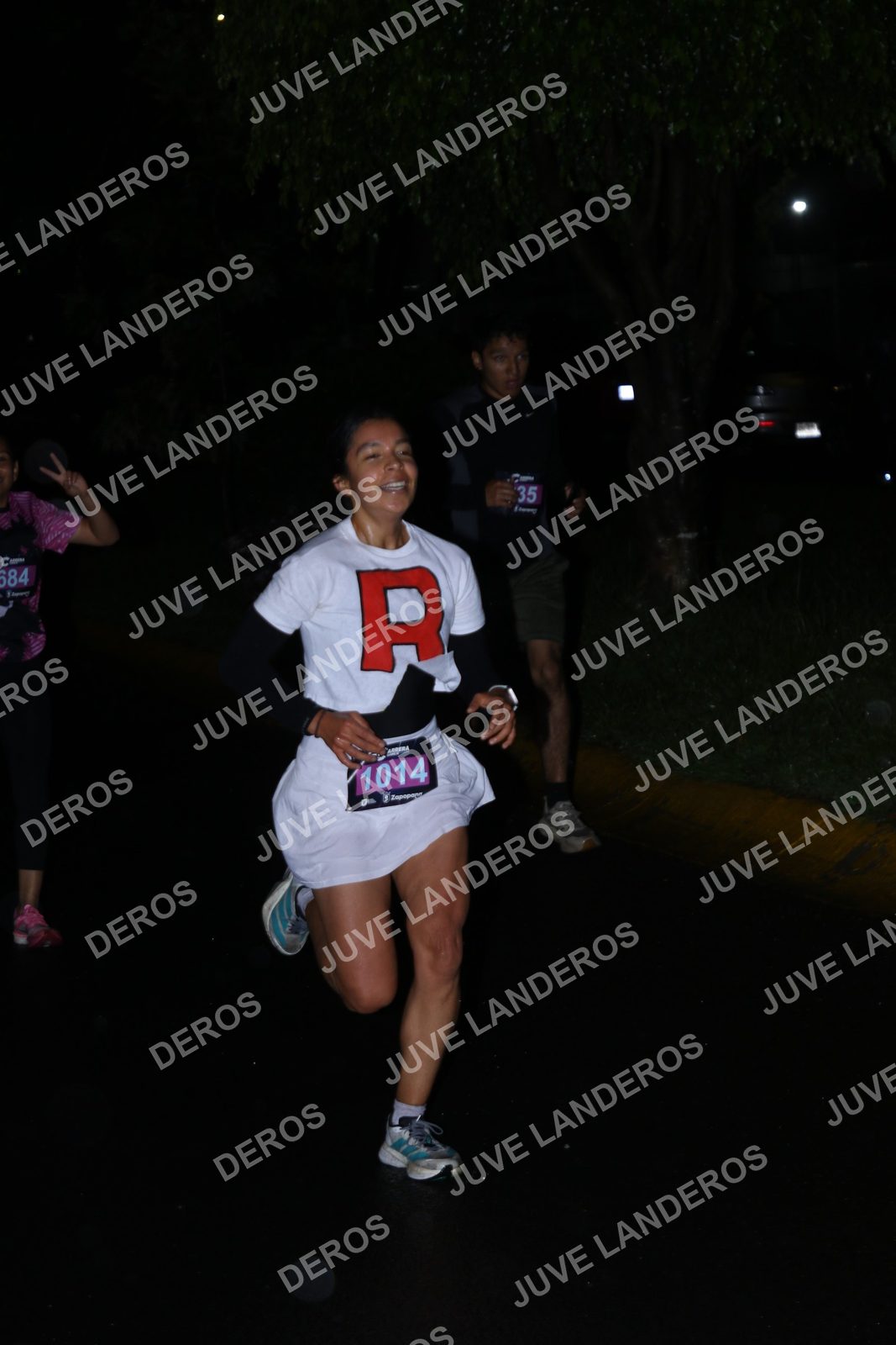 Foto de la Carrera Gamer Zapopan 2026 en Por definir, Zapopan a las 20:11 · Recorrido · dorsal 35, 1014, 684