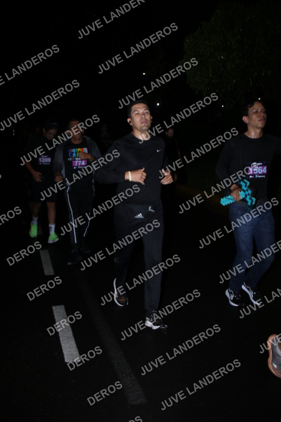 Foto de la Carrera Gamer Zapopan 2026 en Por definir, Zapopan a las 20:17 · Recorrido · dorsal 774, 1209, 1564