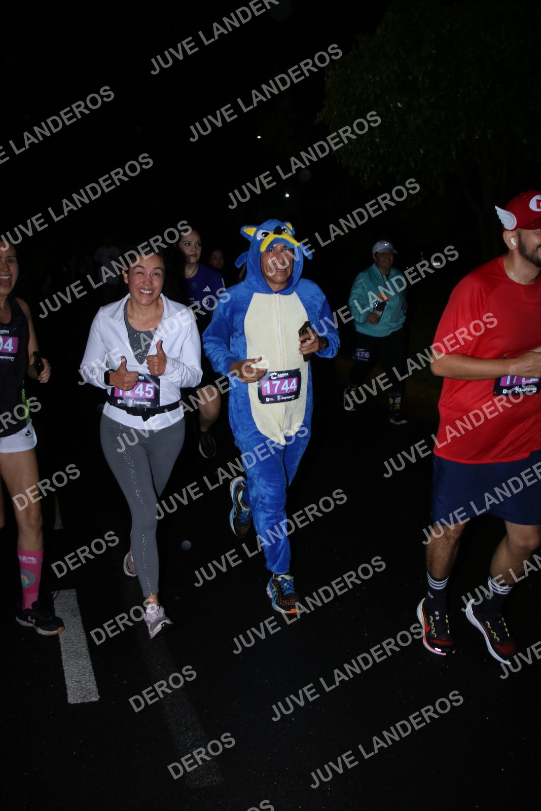 Foto de la Carrera Gamer Zapopan 2026 en Por definir, Zapopan a las 20:22 · Recorrido · dorsal 45, 1744, 476