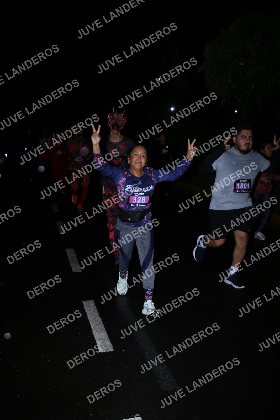 Foto de la Carrera Gamer Zapopan 2026 en Por definir, Zapopan a las 20:16 · Recorrido · dorsal 328, 1801, 1535