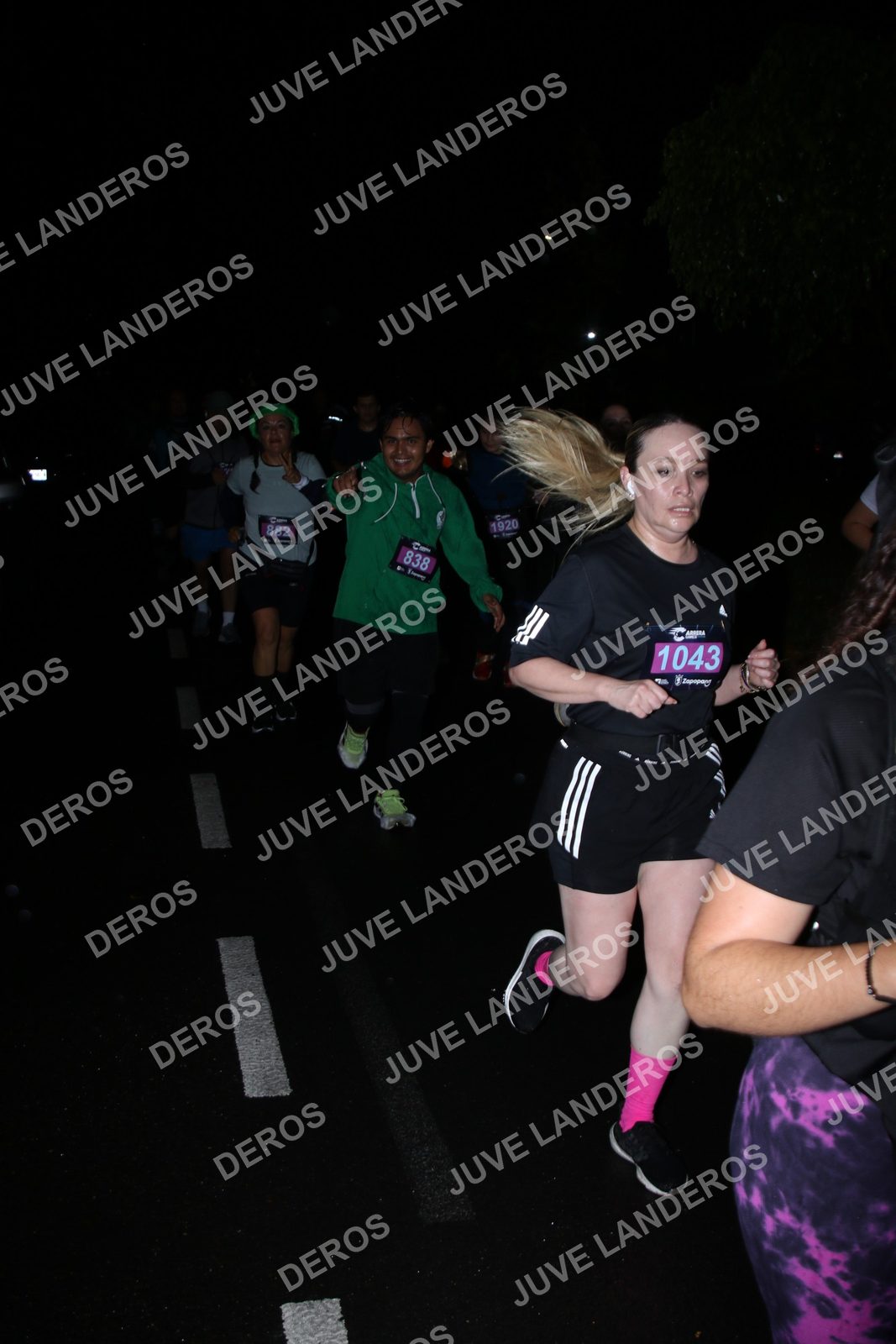 Foto de la Carrera Gamer Zapopan 2026 en Por definir, Zapopan a las 20:19 · Recorrido · dorsal 1043, 838, 882, 1920