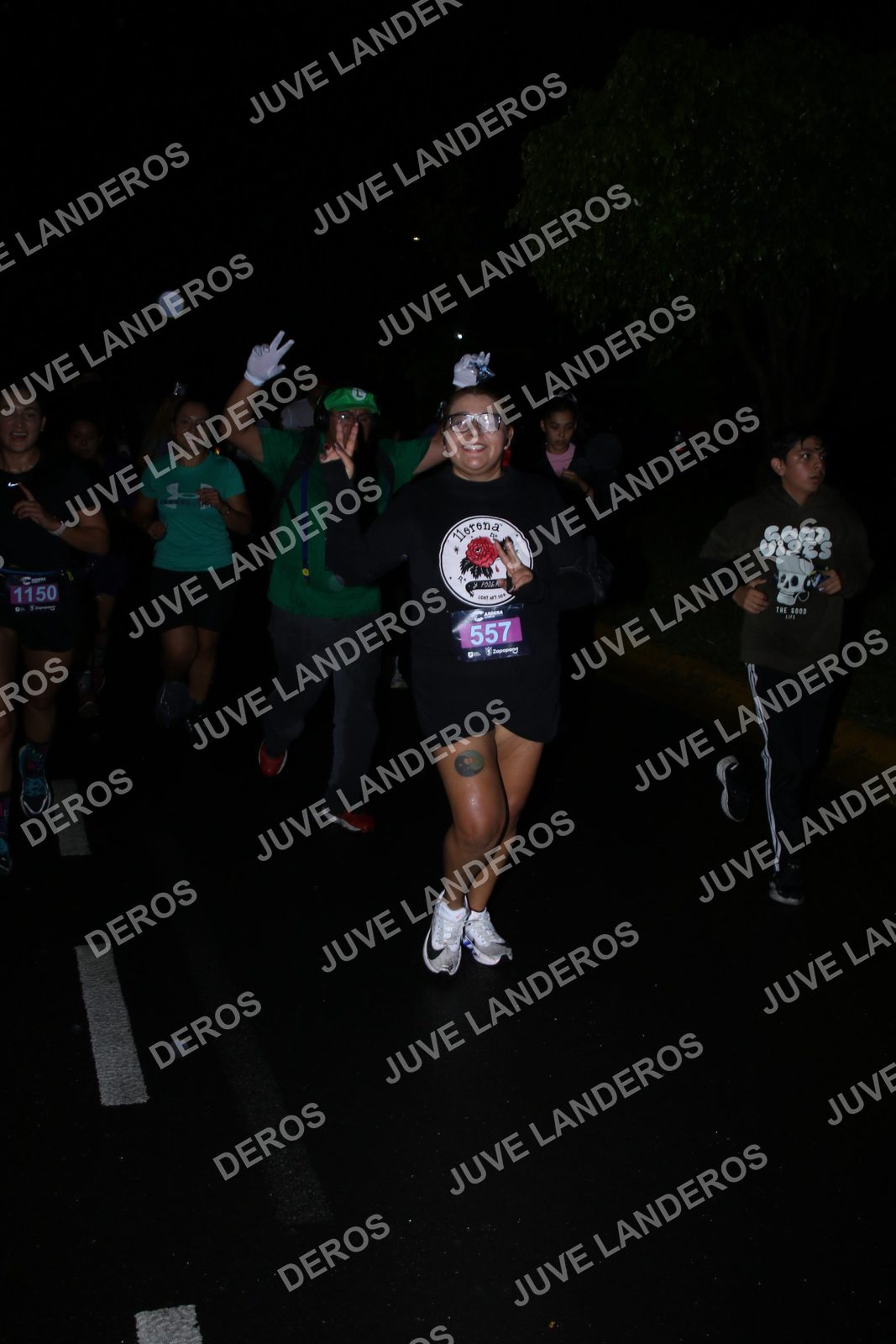 Foto de la Carrera Gamer Zapopan 2026 en Por definir, Zapopan a las 20:19 · Recorrido · dorsal 557, 1150