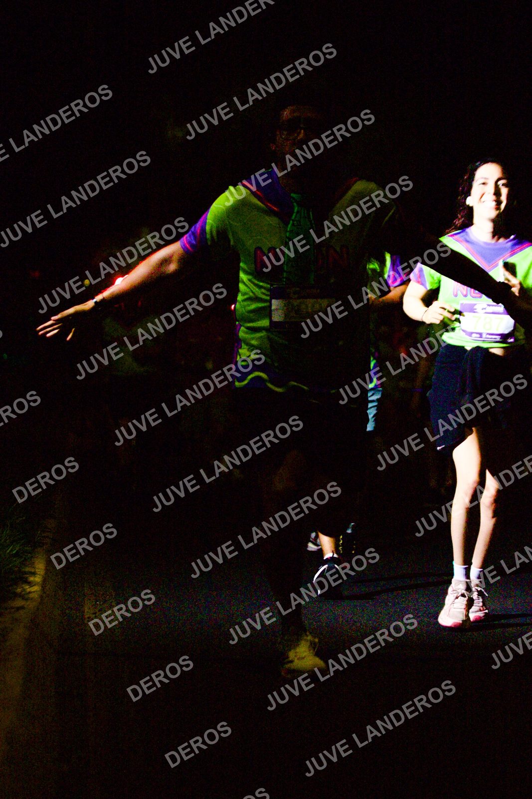 Foto de la Carrera Neón 2026 (Serial Corramos Zapopan) en Parque de las Niñas y los Niños, Blvd. Panamericano 430, Zapopan a las 20:15 · dorsal 787