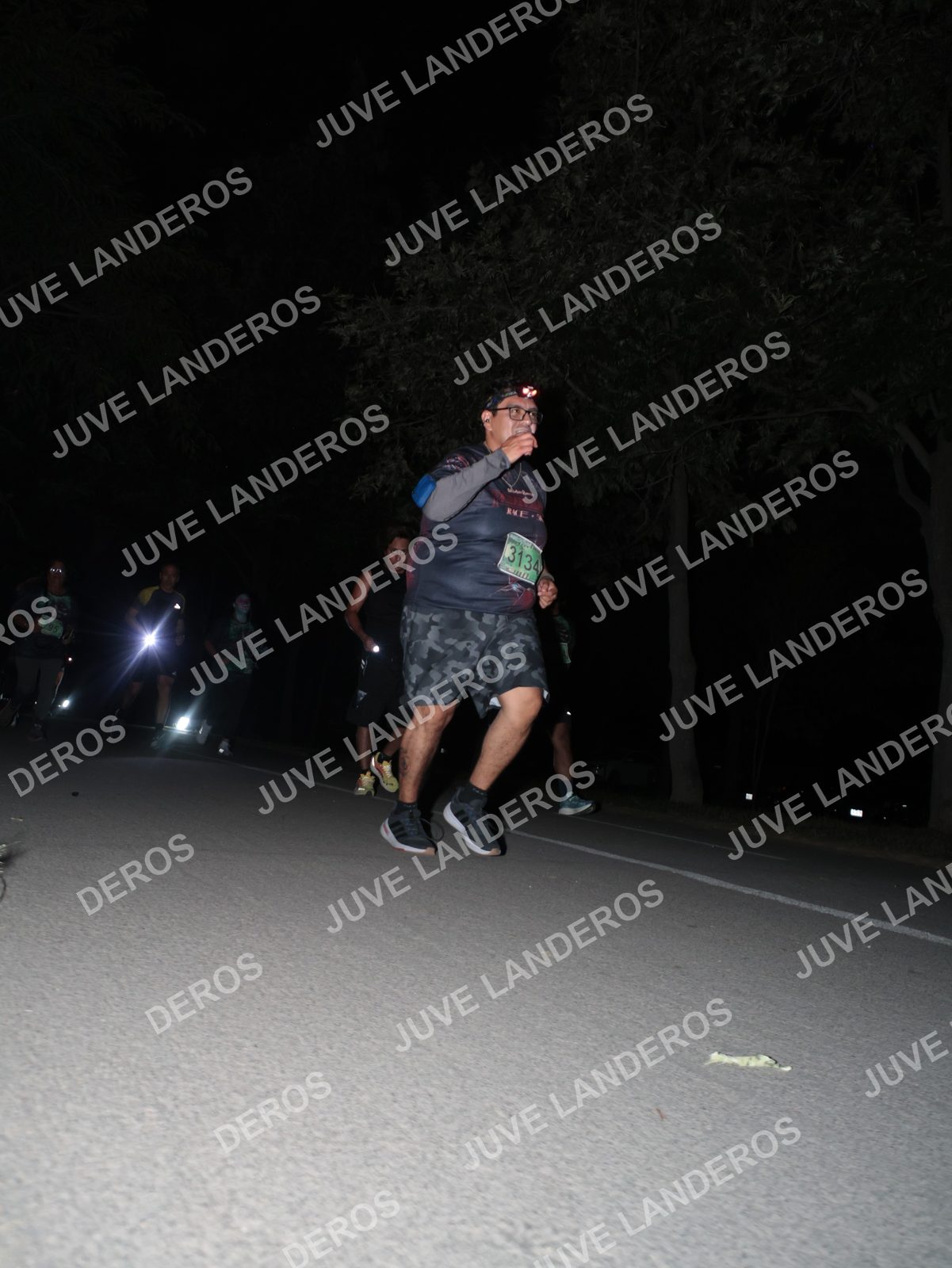 Foto de la Carrera Nocturna de Zombies Parque Metropolitano 2026 en Parque Metropolitano de Guadalajara, Zapopan, Jalisco a las 20:56 · dorsal 3134