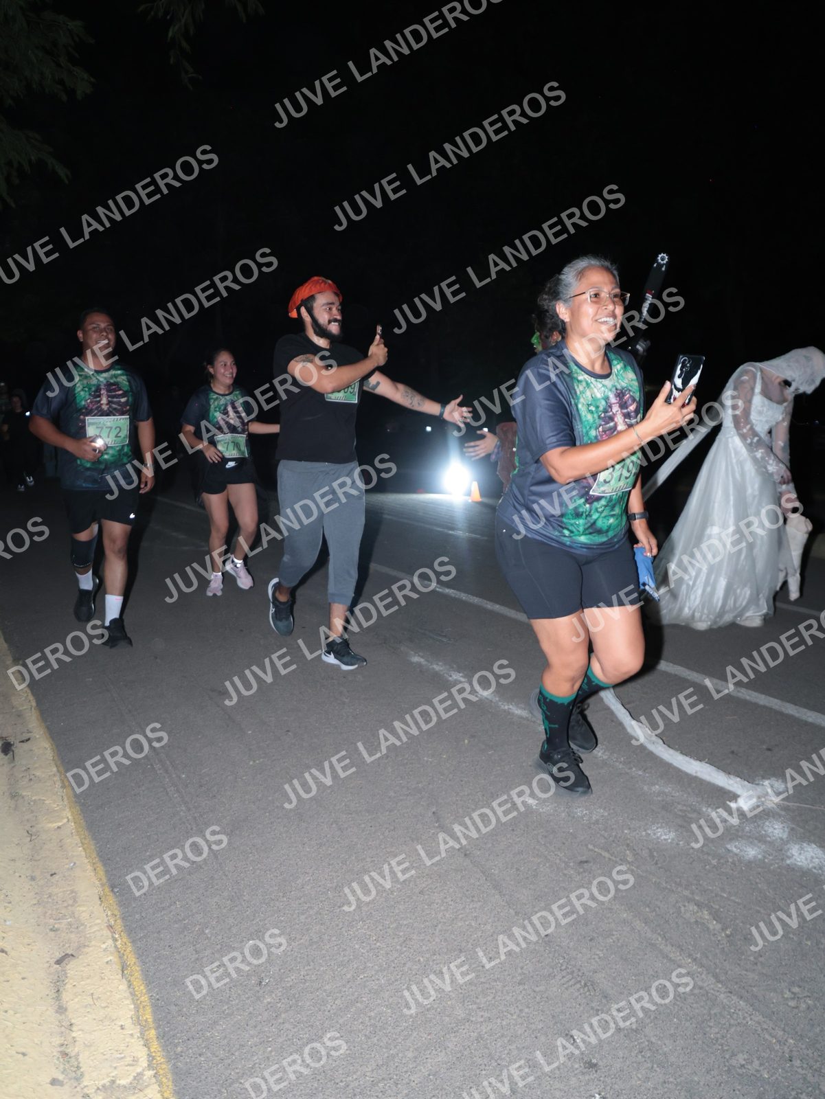 Foto de la Carrera Nocturna de Zombies Parque Metropolitano 2026 en Parque Metropolitano de Guadalajara, Zapopan, Jalisco a las 20:59 · dorsal 772, 3192