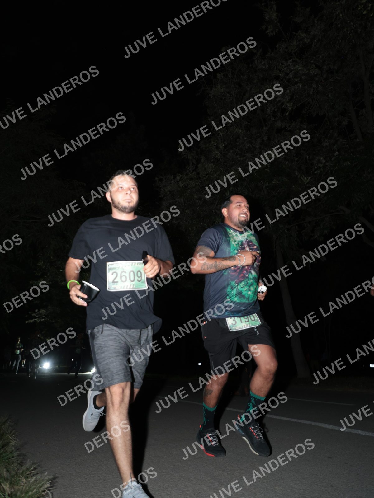 Foto de la Carrera Nocturna de Zombies Parque Metropolitano 2026 en Parque Metropolitano de Guadalajara, Zapopan, Jalisco a las 20:46 · dorsal 2609