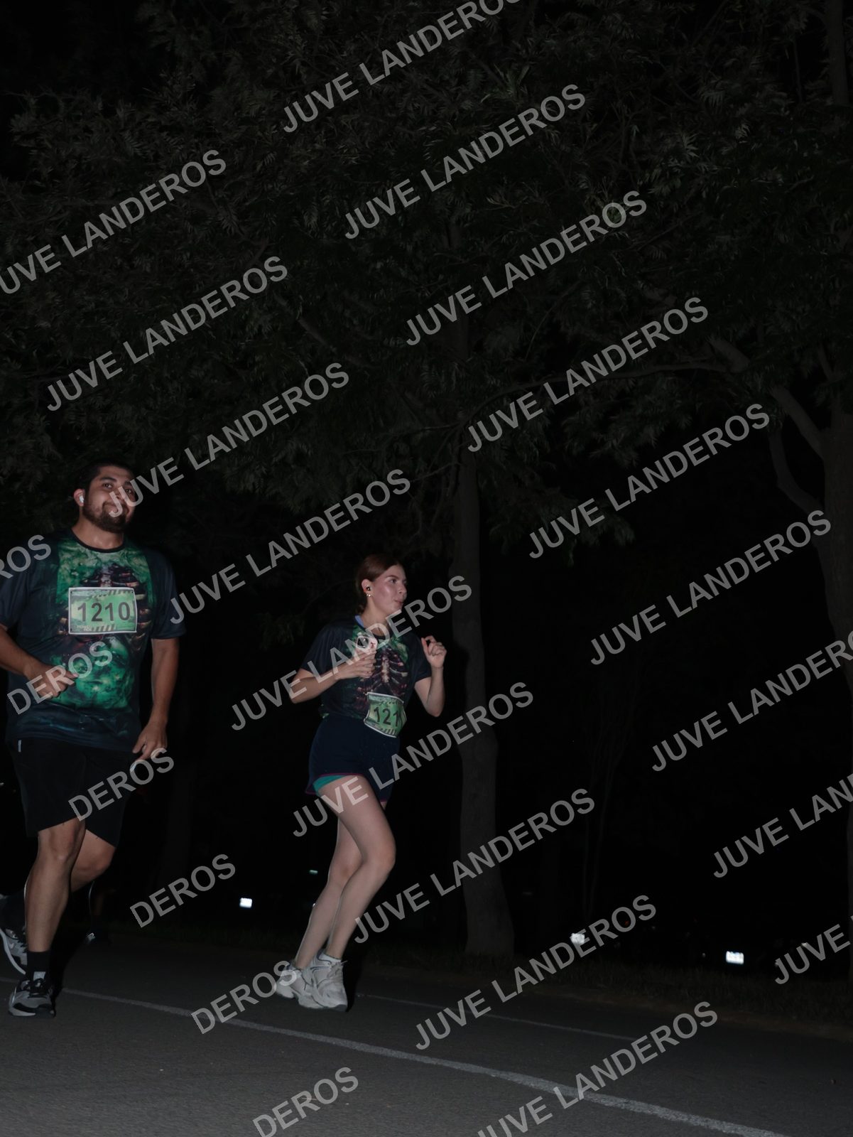 Foto de la Carrera Nocturna de Zombies Parque Metropolitano 2026 en Parque Metropolitano de Guadalajara, Zapopan, Jalisco a las 20:50 · dorsal 1210