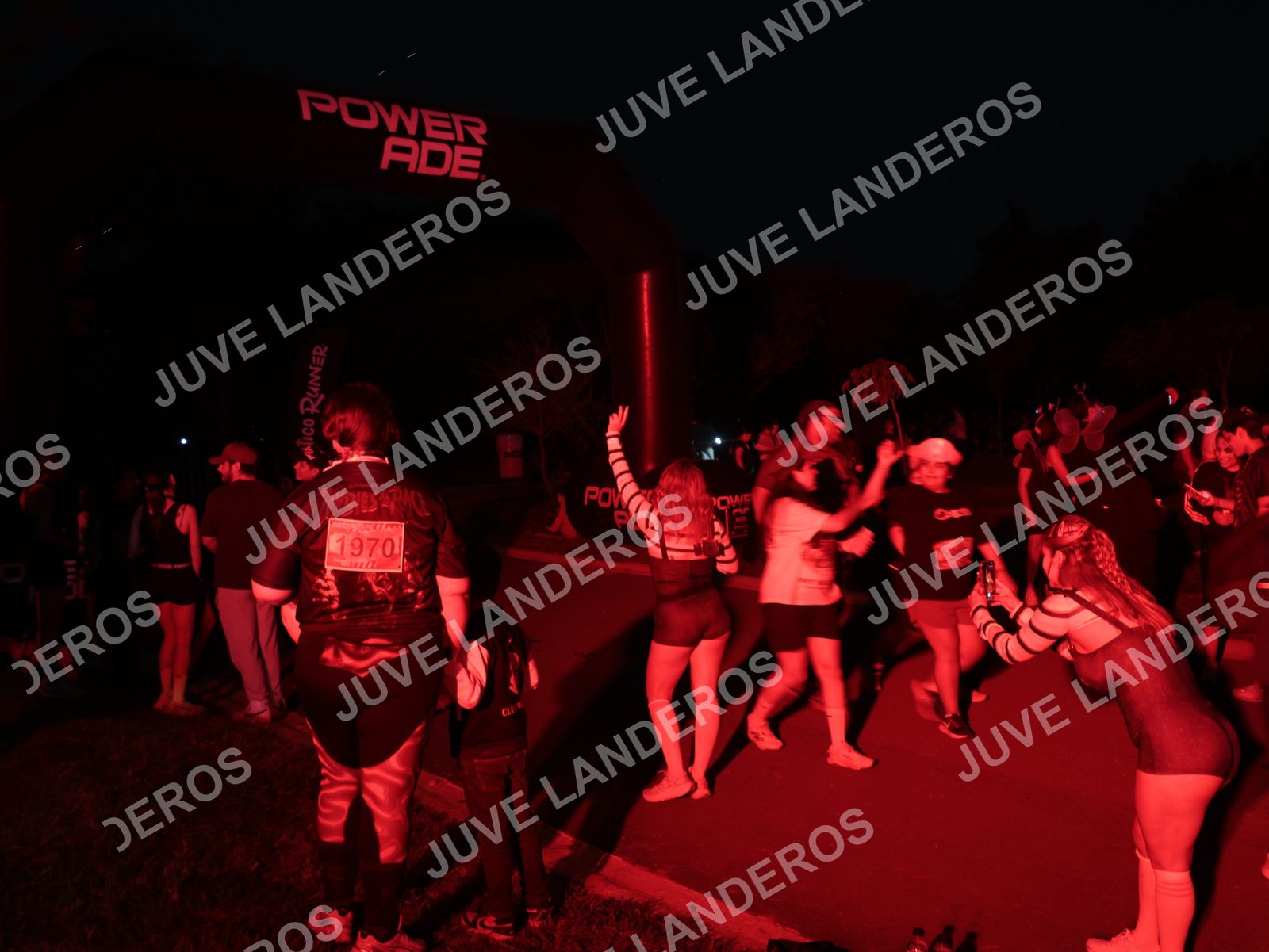 Foto de la Carrera Nocturna de Zombies Parque Metropolitano 2026 en Parque Metropolitano de Guadalajara, Zapopan, Jalisco a las 21:12 · dorsal 1970