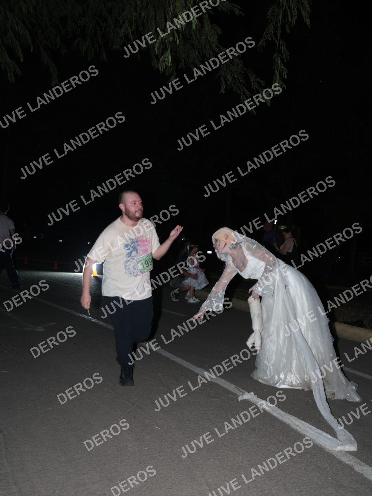 Foto de la Carrera Nocturna de Zombies Parque Metropolitano 2026 en Parque Metropolitano de Guadalajara, Zapopan, Jalisco a las 20:58 · dorsal 199