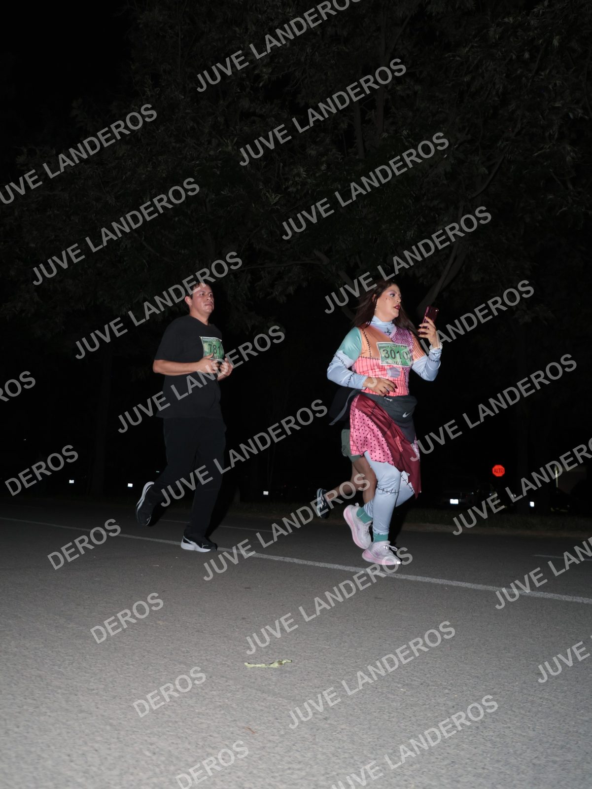 Foto de la Carrera Nocturna de Zombies Parque Metropolitano 2026 en Parque Metropolitano de Guadalajara, Zapopan, Jalisco a las 20:47 · dorsal 3010