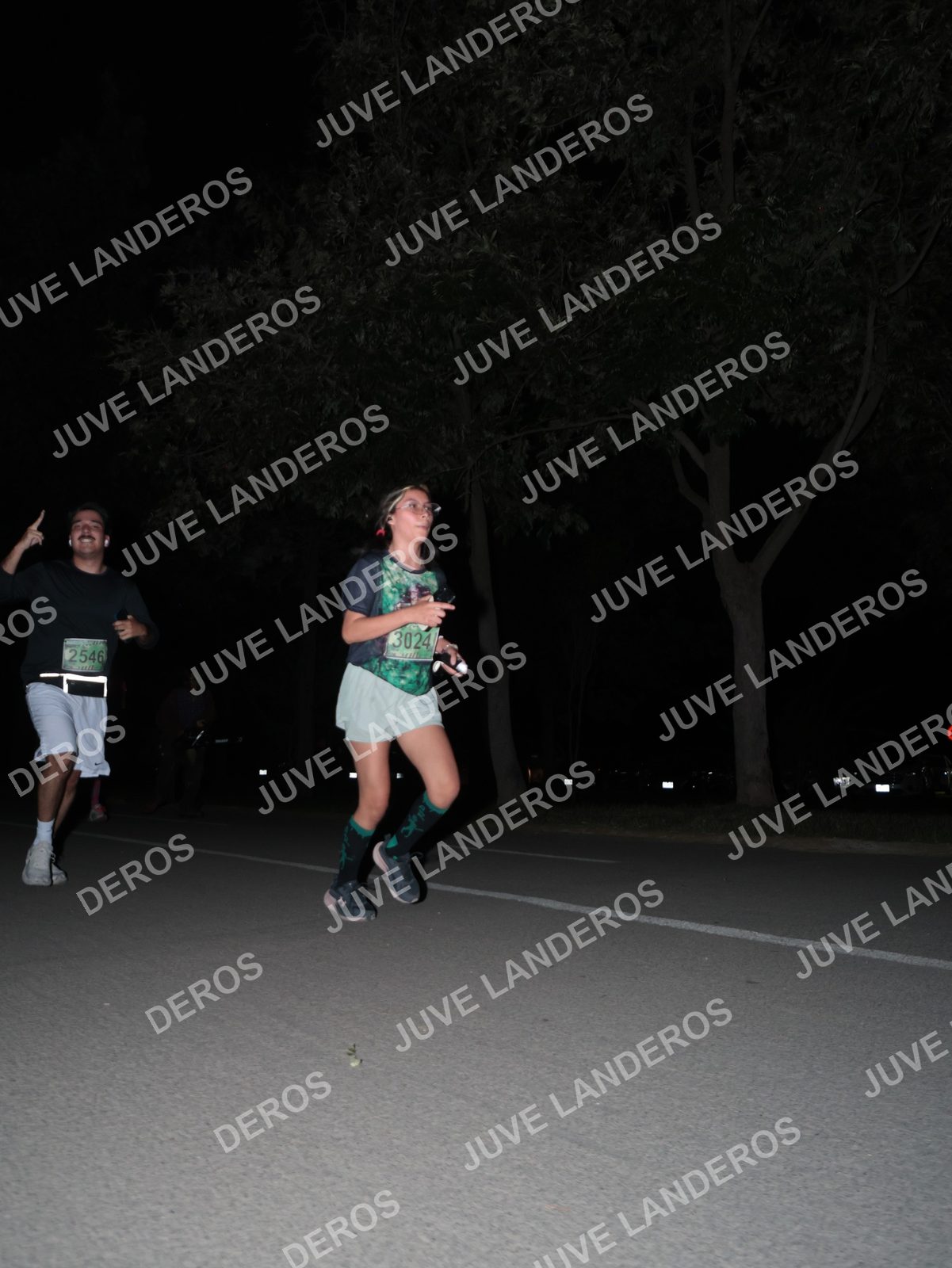 Foto de la Carrera Nocturna de Zombies Parque Metropolitano 2026 en Parque Metropolitano de Guadalajara, Zapopan, Jalisco a las 20:42 · dorsal 3024, 2546
