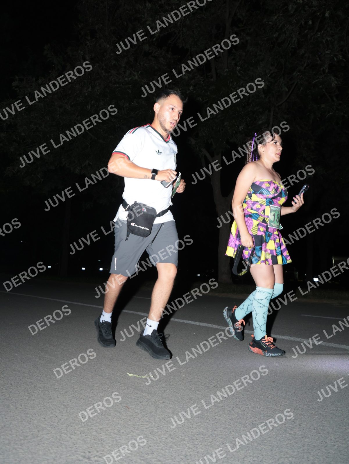 Foto de la Carrera Nocturna de Zombies Parque Metropolitano 2026 en Parque Metropolitano de Guadalajara, Zapopan, Jalisco a las 20:51 · dorsal 18