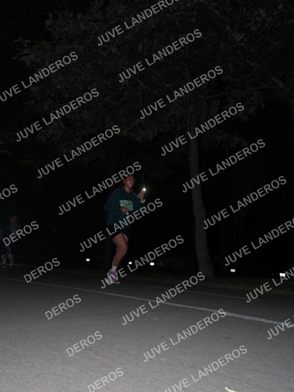 Foto de la Carrera Nocturna de Zombies Parque Metropolitano 2026 en Parque Metropolitano de Guadalajara, Zapopan, Jalisco a las 20:50 · dorsal 3107