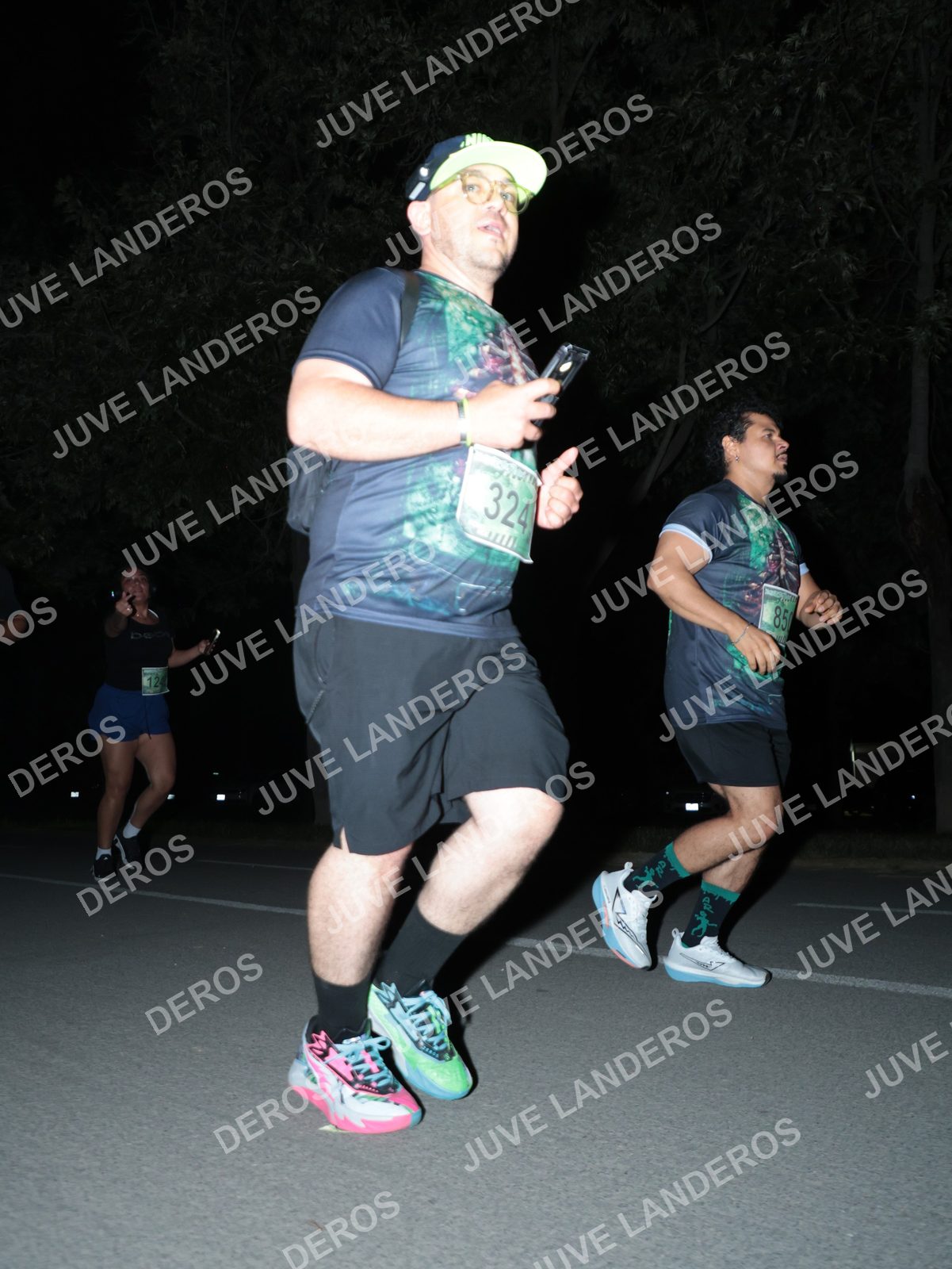 Foto de la Carrera Nocturna de Zombies Parque Metropolitano 2026 en Parque Metropolitano de Guadalajara, Zapopan, Jalisco a las 20:52 · dorsal 324, 85, 12