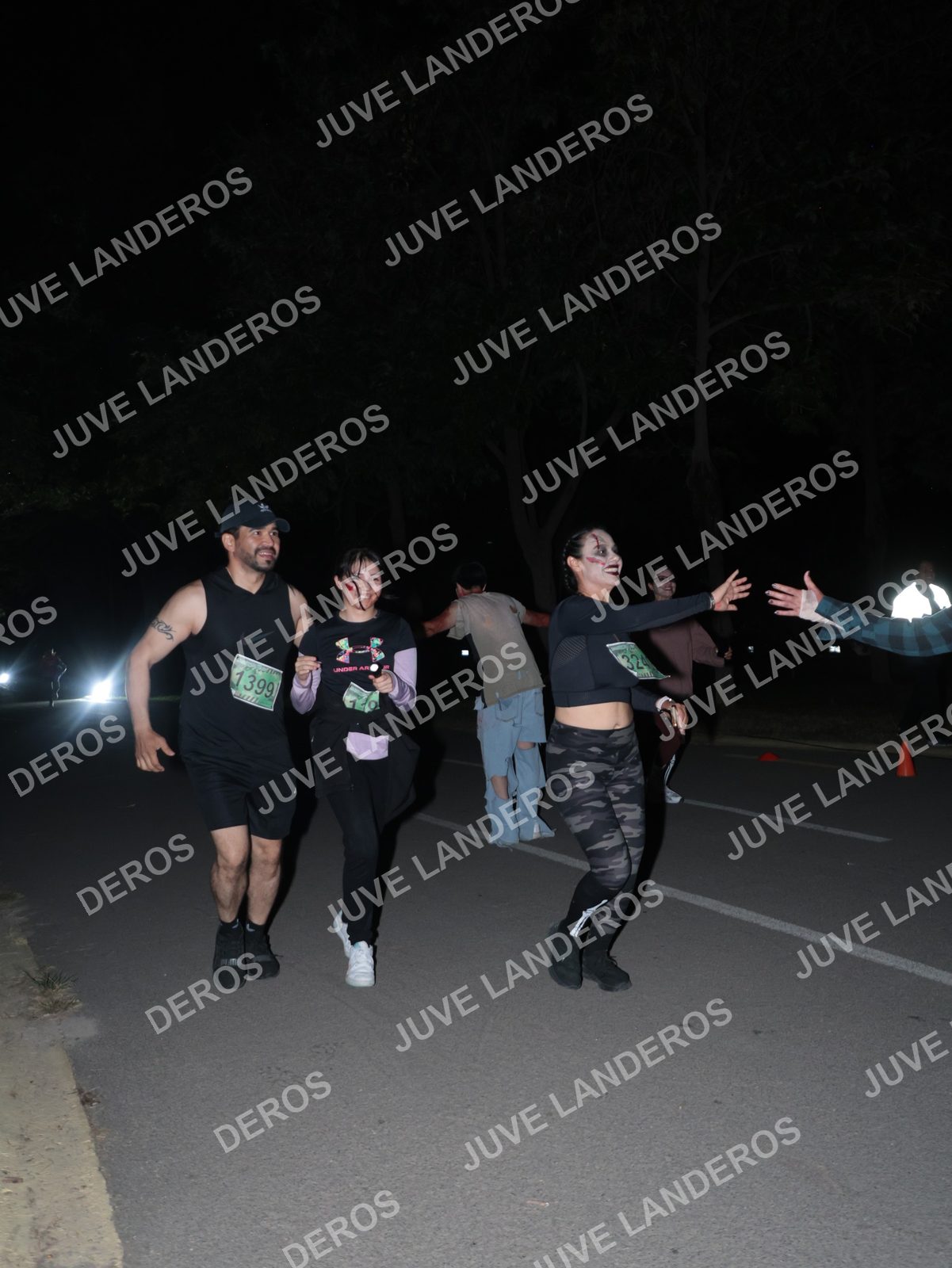 Foto de la Carrera Nocturna de Zombies Parque Metropolitano 2026 en Parque Metropolitano de Guadalajara, Zapopan, Jalisco a las 21:05 · dorsal 1399, 32