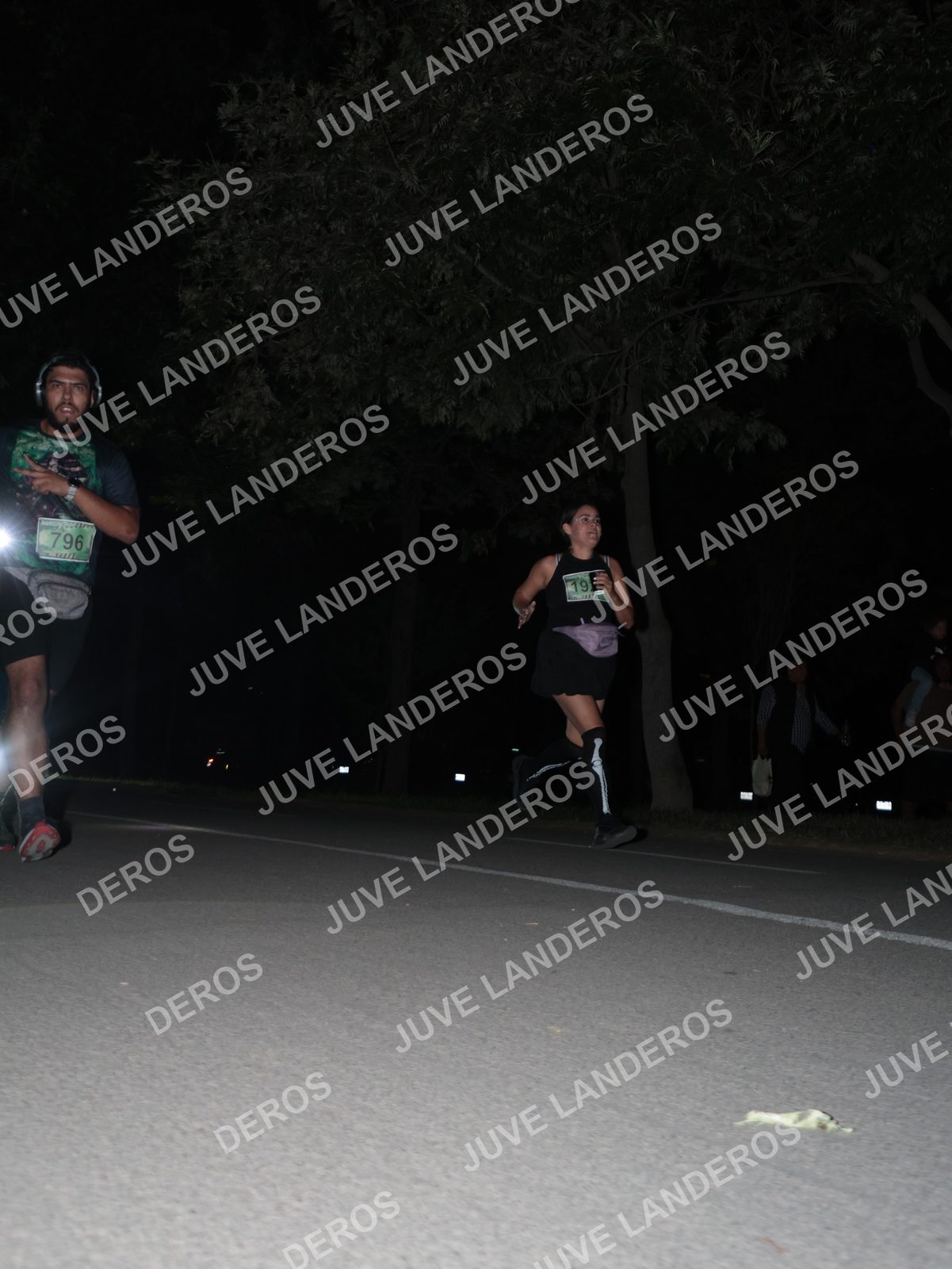 Foto de la Carrera Nocturna de Zombies Parque Metropolitano 2026 en Parque Metropolitano de Guadalajara, Zapopan, Jalisco a las 20:48 · dorsal 796, 19