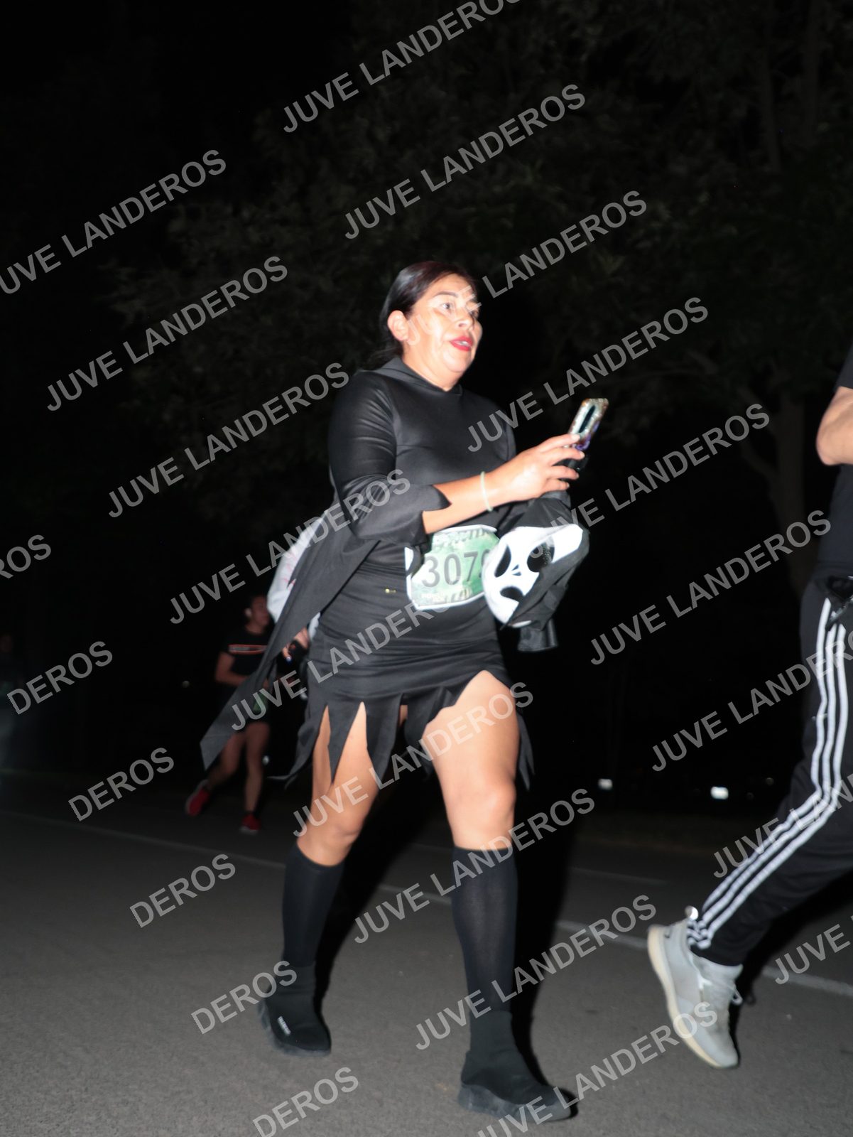 Foto de la Carrera Nocturna de Zombies Parque Metropolitano 2026 en Parque Metropolitano de Guadalajara, Zapopan, Jalisco a las 20:51 · dorsal 307
