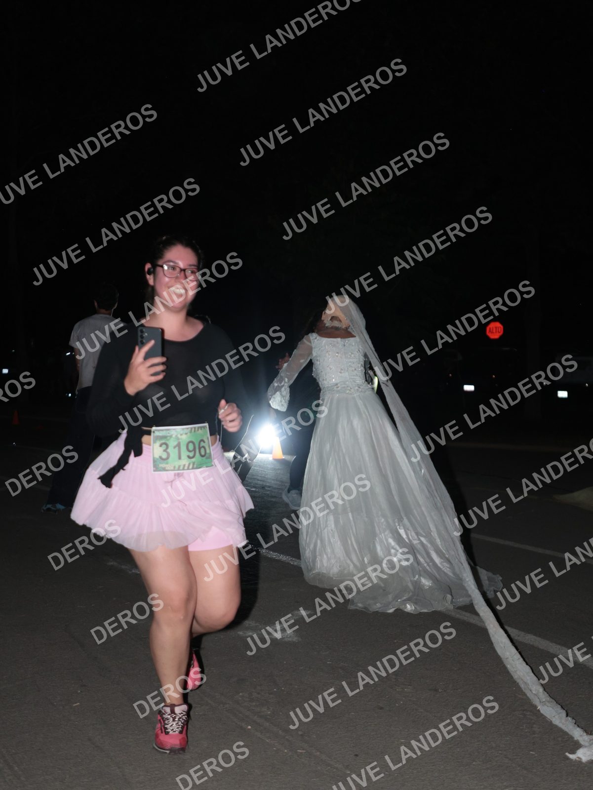 Foto de la Carrera Nocturna de Zombies Parque Metropolitano 2026 en Parque Metropolitano de Guadalajara, Zapopan, Jalisco a las 20:59 · dorsal 3196