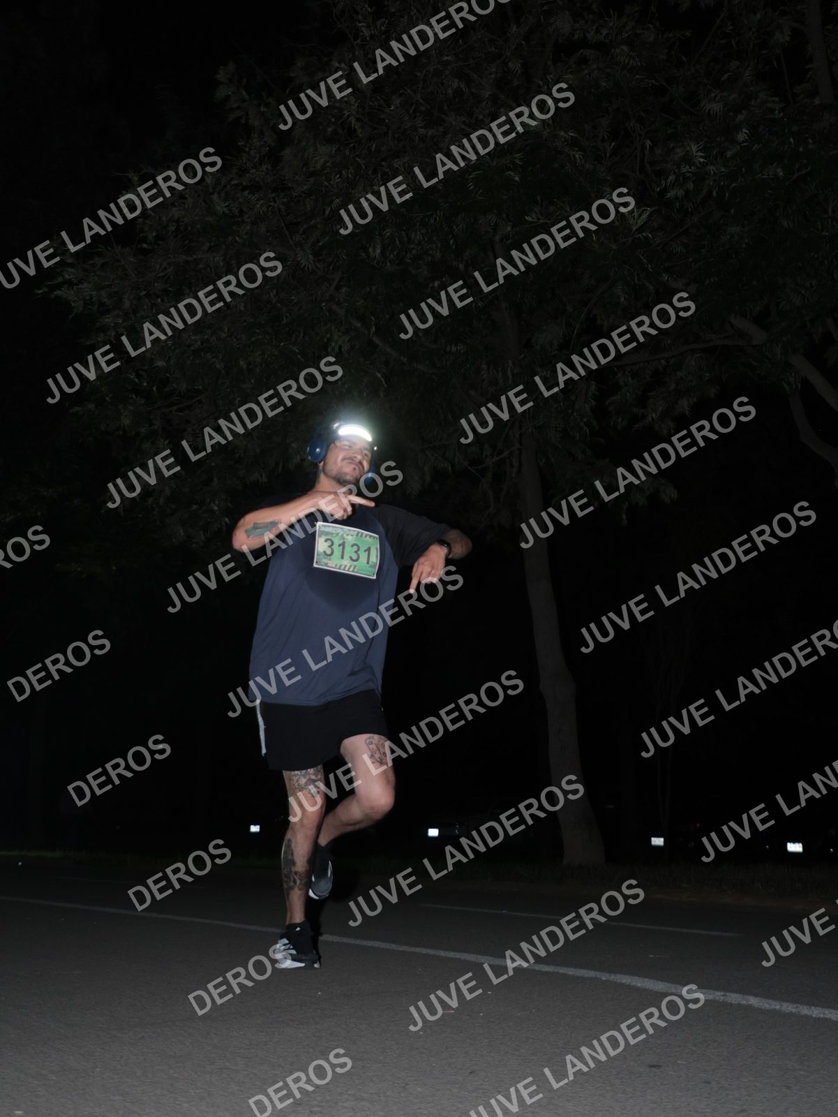 Foto de la Carrera Nocturna de Zombies Parque Metropolitano 2026 en Parque Metropolitano de Guadalajara, Zapopan, Jalisco a las 20:47 · dorsal 3131