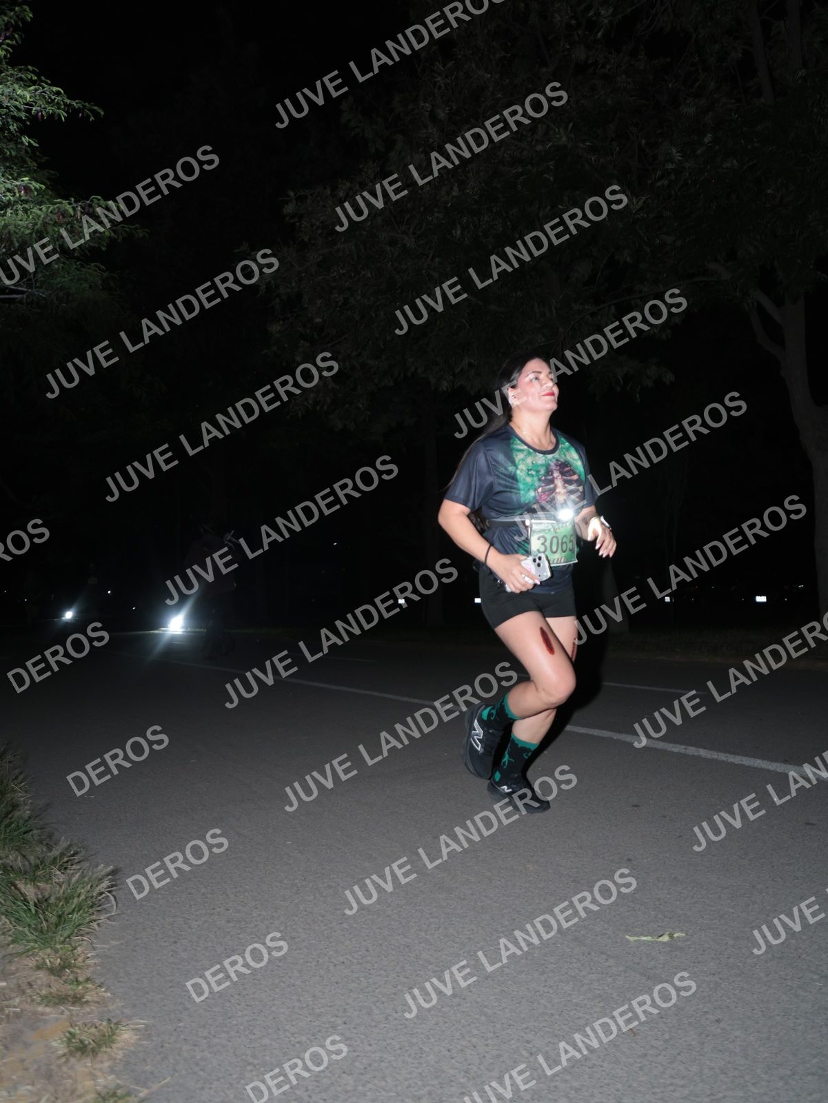 Foto de la Carrera Nocturna de Zombies Parque Metropolitano 2026 en Parque Metropolitano de Guadalajara, Zapopan, Jalisco a las 20:47 · dorsal 3065