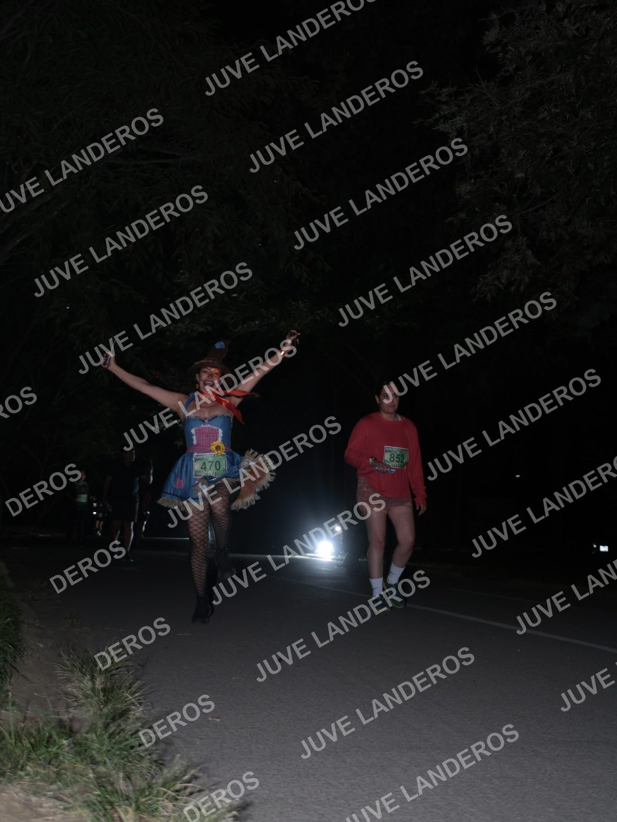 Foto de la Carrera Nocturna de Zombies Parque Metropolitano 2026 en Parque Metropolitano de Guadalajara, Zapopan, Jalisco a las 20:54 · dorsal 470, 852