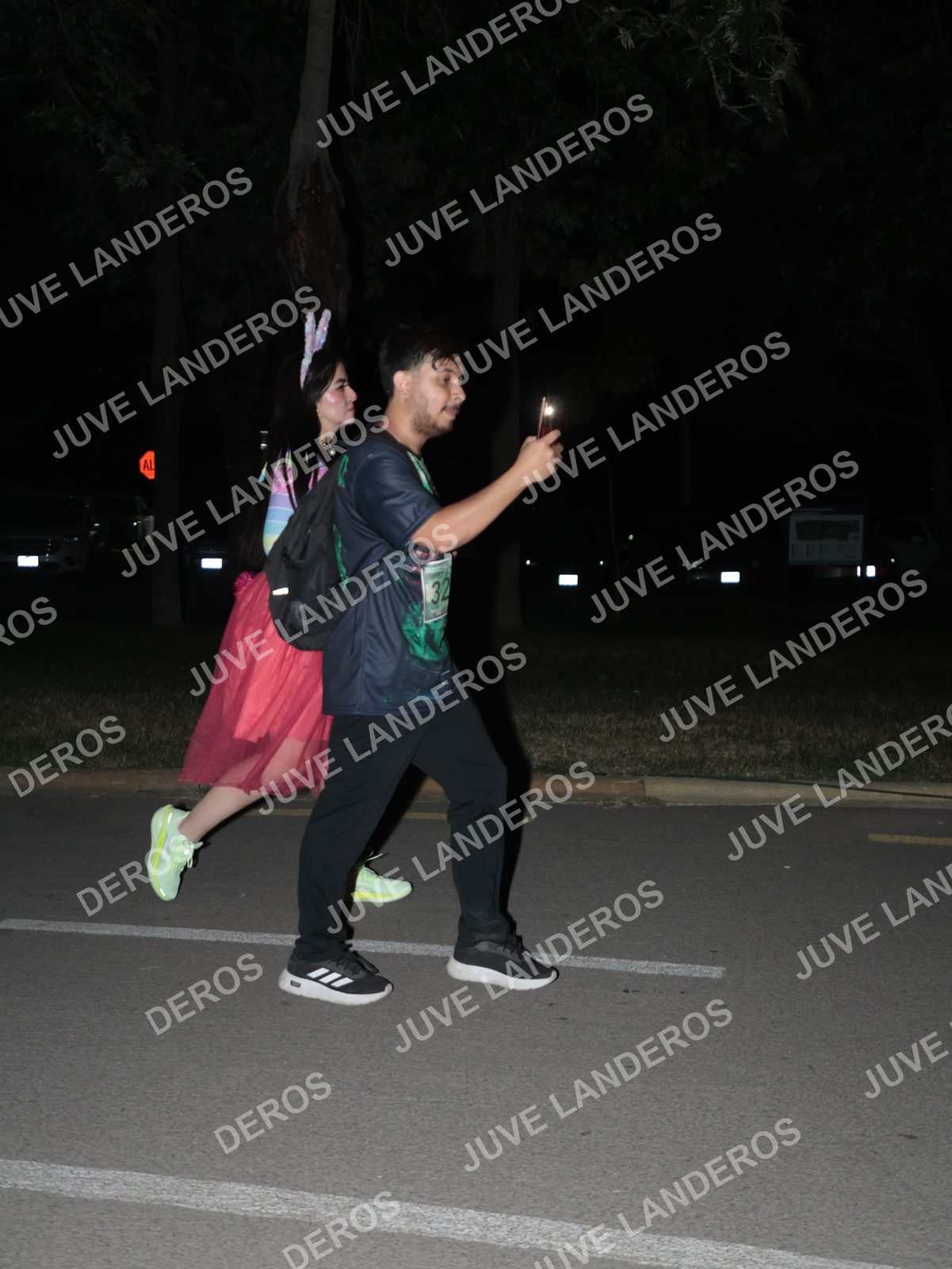 Foto de la Carrera Nocturna de Zombies Parque Metropolitano 2026 en Parque Metropolitano de Guadalajara, Zapopan, Jalisco a las 21:05 · dorsal 32