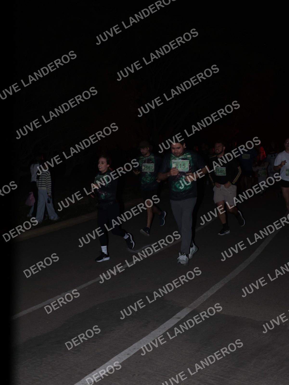 Foto de la Carrera Nocturna de Zombies Parque Metropolitano 2026 en Parque Metropolitano de Guadalajara, Zapopan, Jalisco a las 20:18 · dorsal 815, 2540, 2567