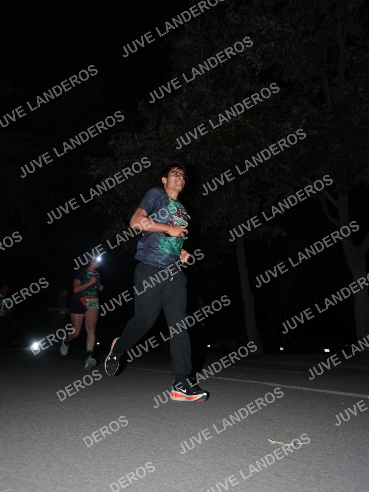 Foto de la Carrera Nocturna de Zombies Parque Metropolitano 2026 en Parque Metropolitano de Guadalajara, Zapopan, Jalisco a las 20:49 · dorsal 3032
